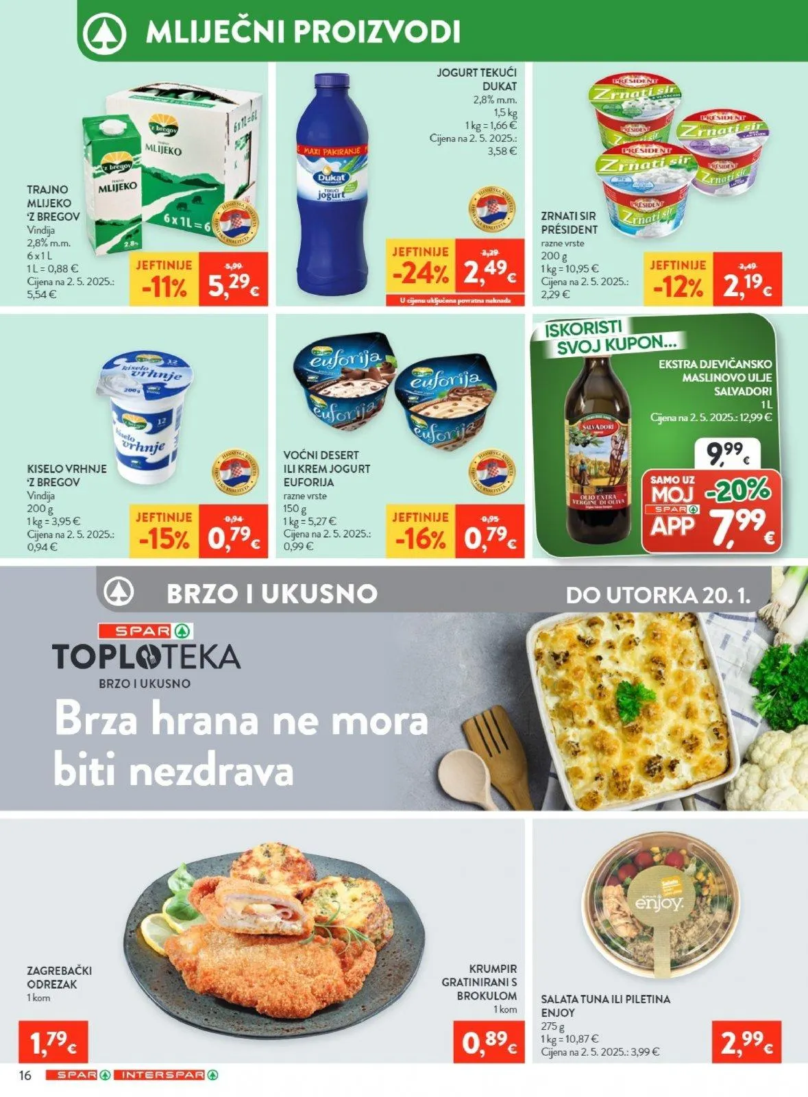 Katalog Spar katalog do 20.01.2026 od 15. siječnja do 20. siječnja 2026. - Pregled Stranica 18