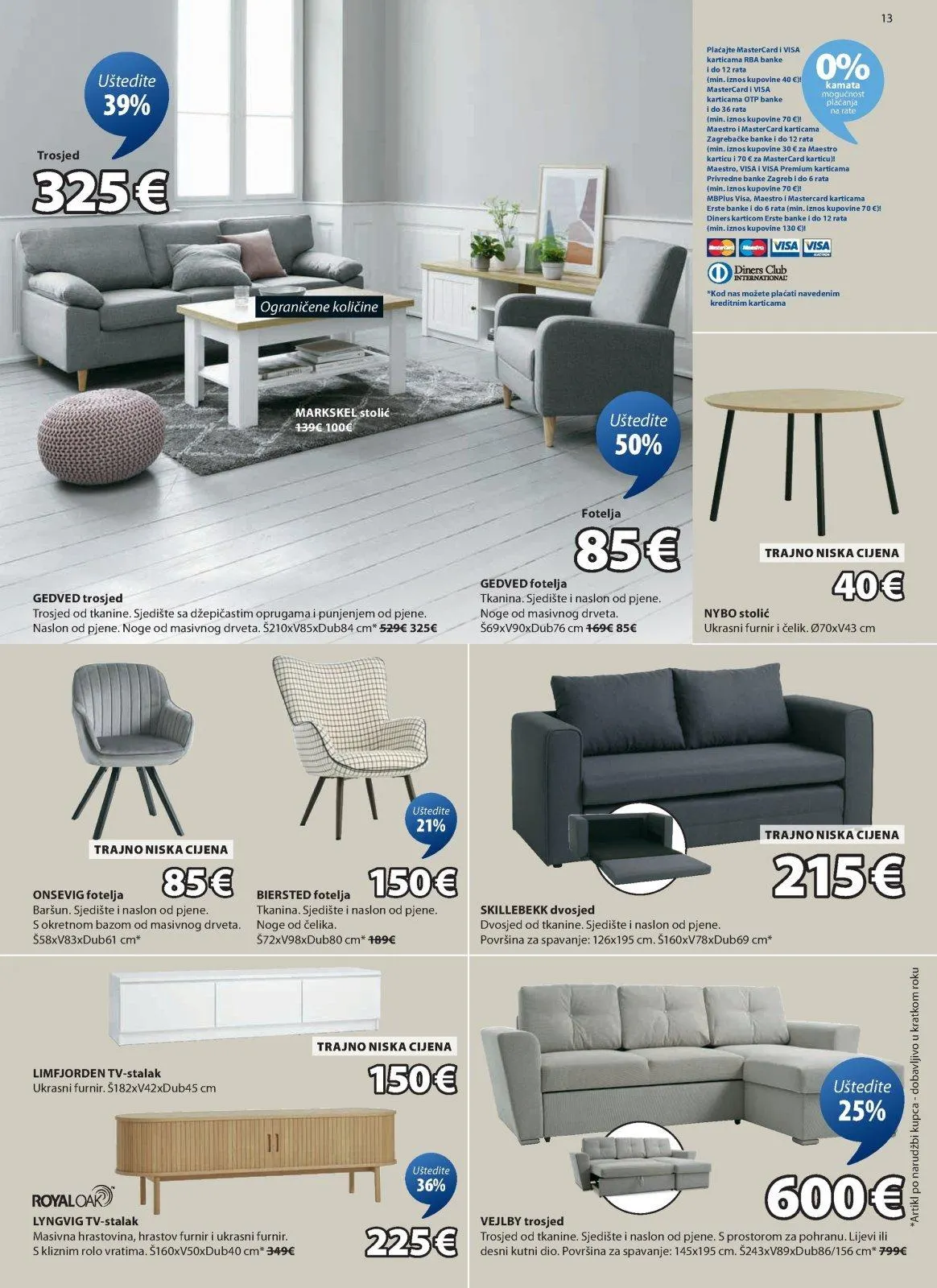 Katalog JYSK katalog do 07.04.2026 od 9. ožujka do 7. travnja 2026. - Pregled Stranica 14