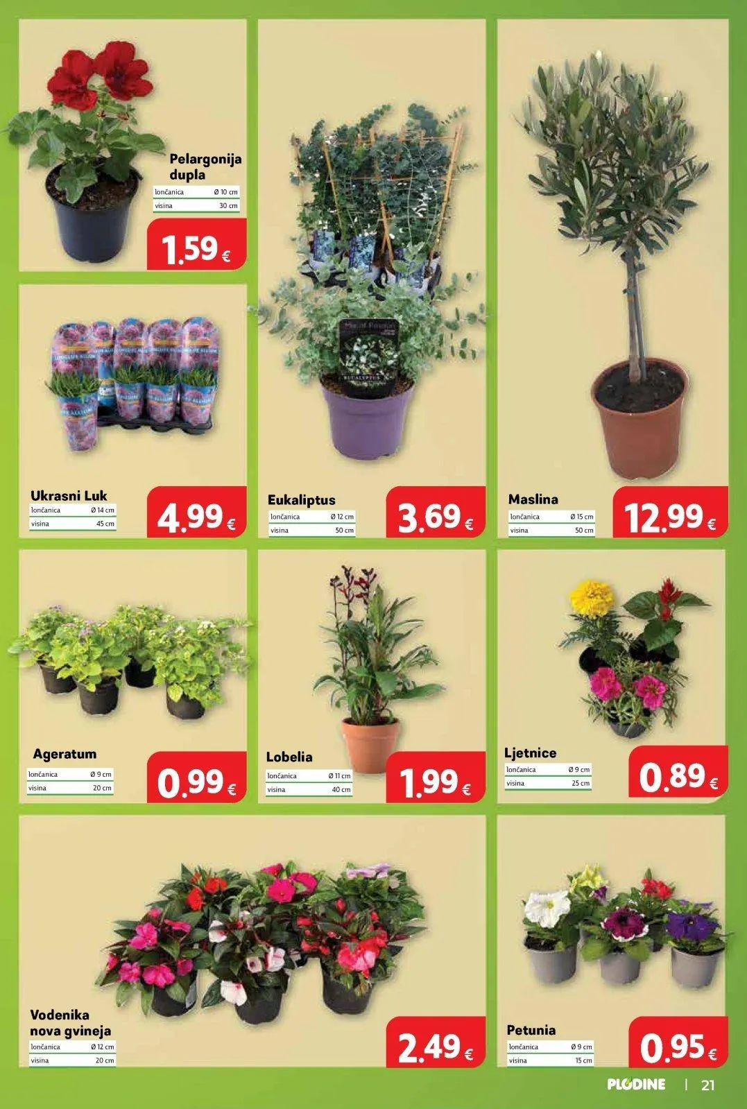 Katalog Plodine katalog do 16.06.2026 od 9. lipnja do 16. lipnja 2026. - Pregled Stranica 21