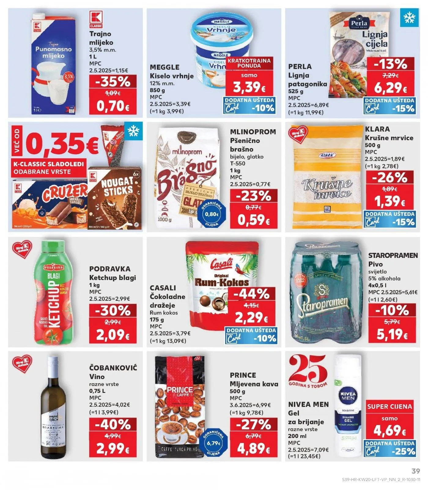 Katalog Kaufland katalog do 19.05.2026 od 13. svibnja do 19. svibnja 2026. - Pregled Stranica 39