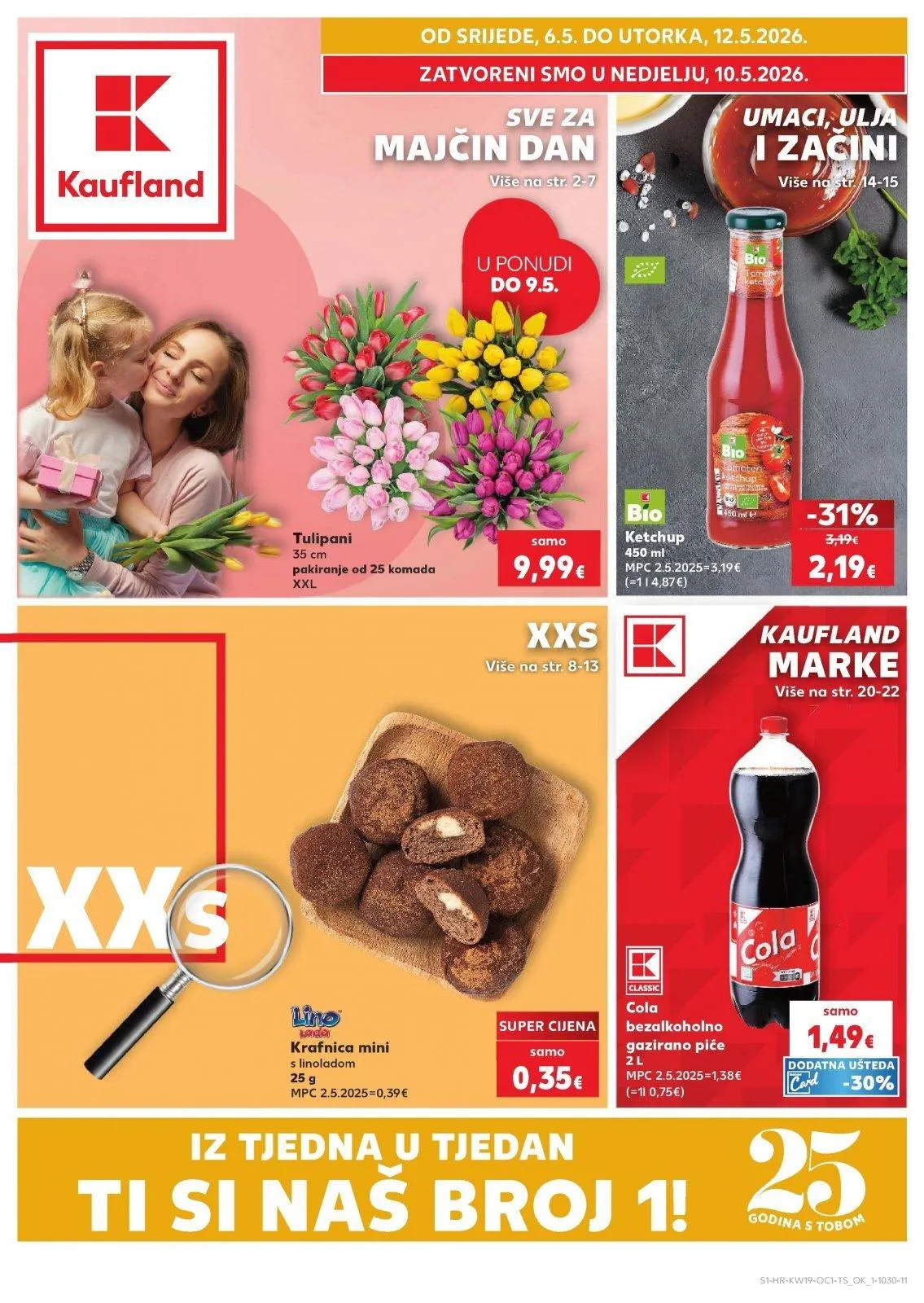 Katalog Kaufland katalog do 12.05.2026 od 8. svibnja do 12. svibnja 2026. - Pregled Stranica 1