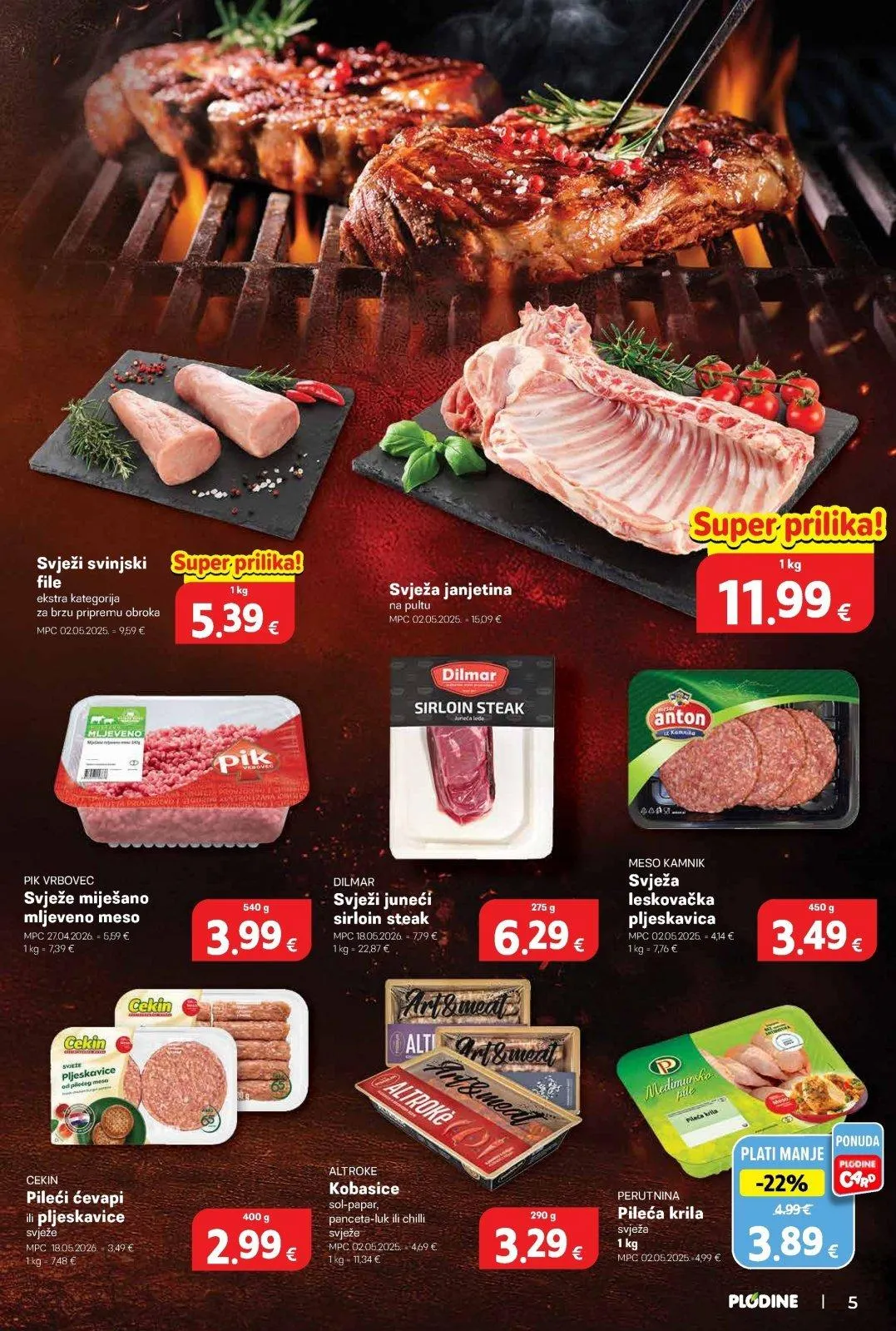 Katalog Plodine katalog do 26.05.2026 od 20. svibnja do 26. svibnja 2026. - Pregled Stranica 5