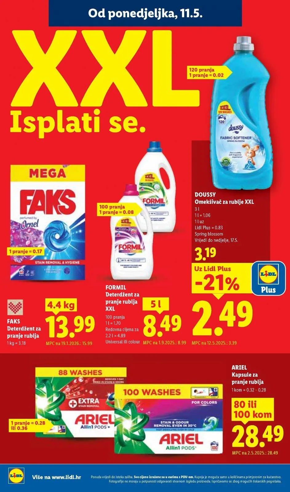 Katalog Lidl katalog do 17.05.2026 od 7. svibnja do 17. svibnja 2026. - Pregled Stranica 14