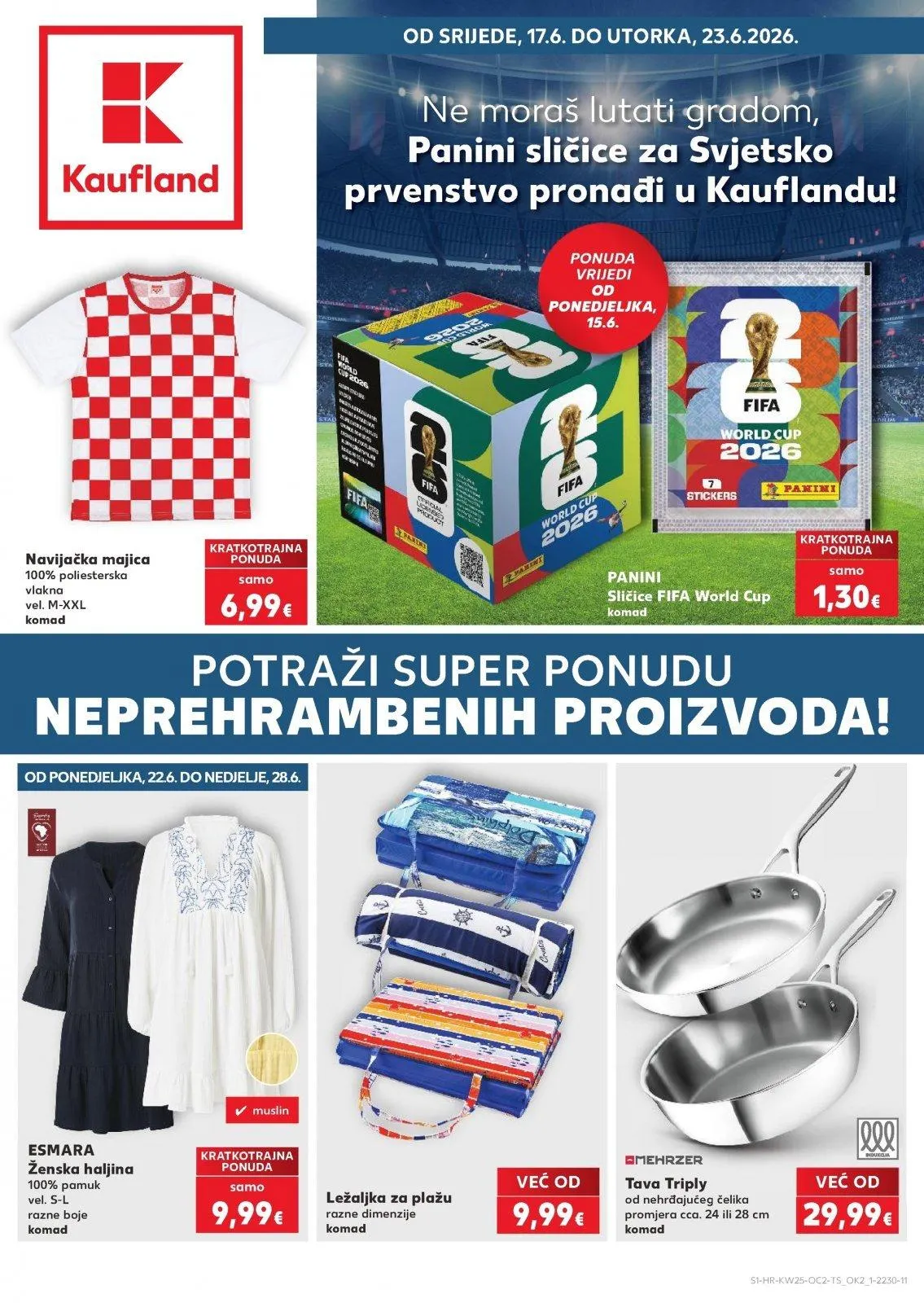 Katalog Kaufland katalog do 23.06.2026 od 17. lipnja do 23. lipnja 2026. - Pregled Stranica 1