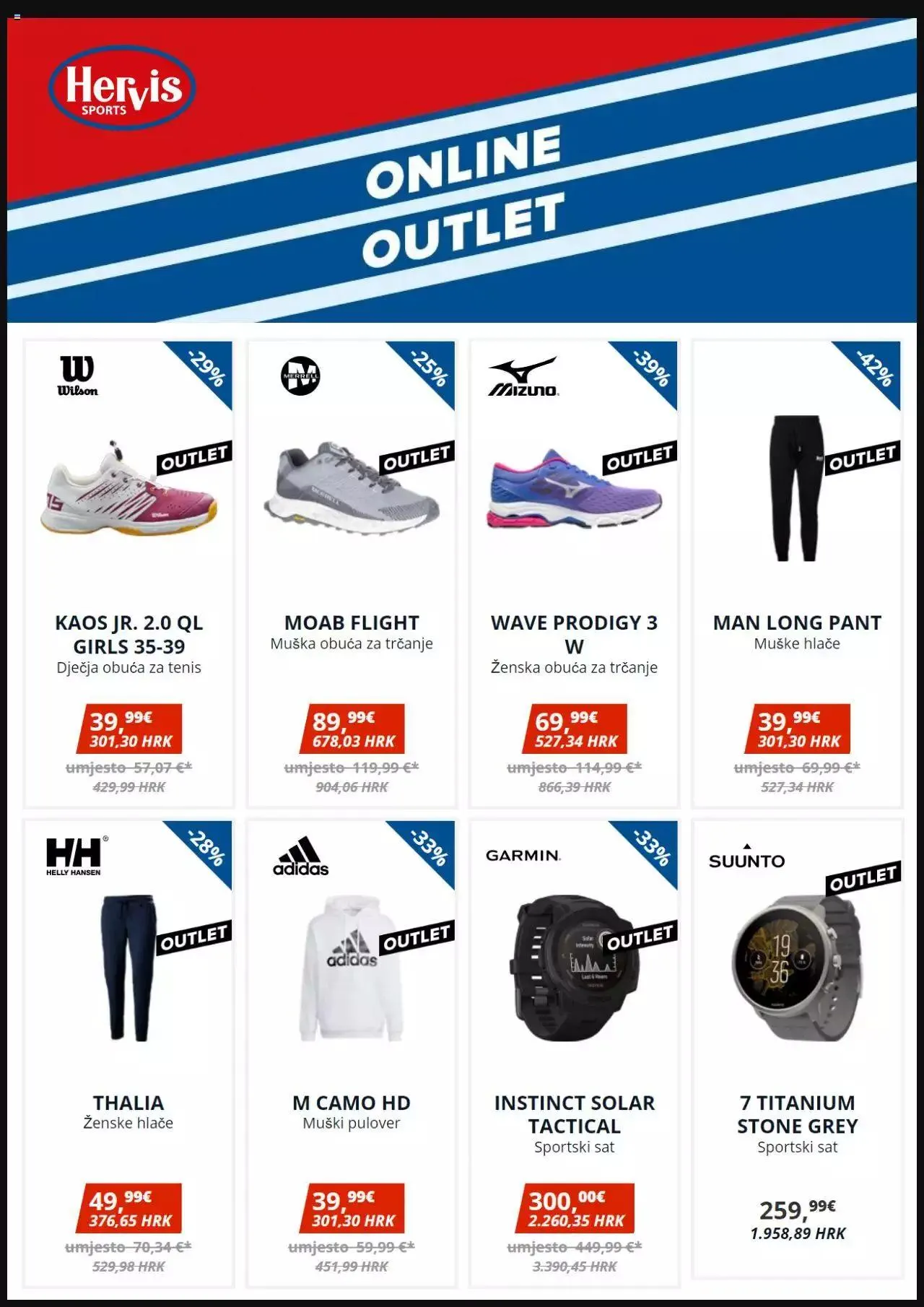 Katalog Katalog Hervis od 9. srpnja do 12. srpnja 2023. - Pregled Stranica 6