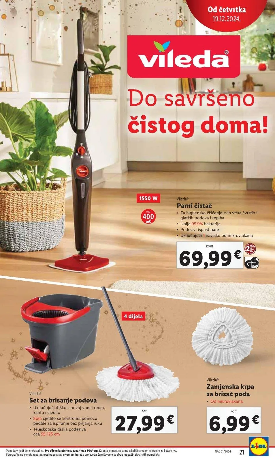Katalog Lidl katalog do 24.12.2024 od 20. prosinca do 24. prosinca 2024. - Pregled Stranica 21