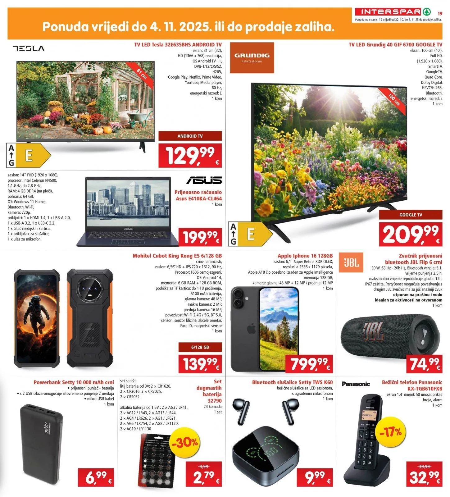 Katalog Interspar katalog do 28.10.2025 od 28. listopada do 28. listopada 2025. - Pregled Stranica 21