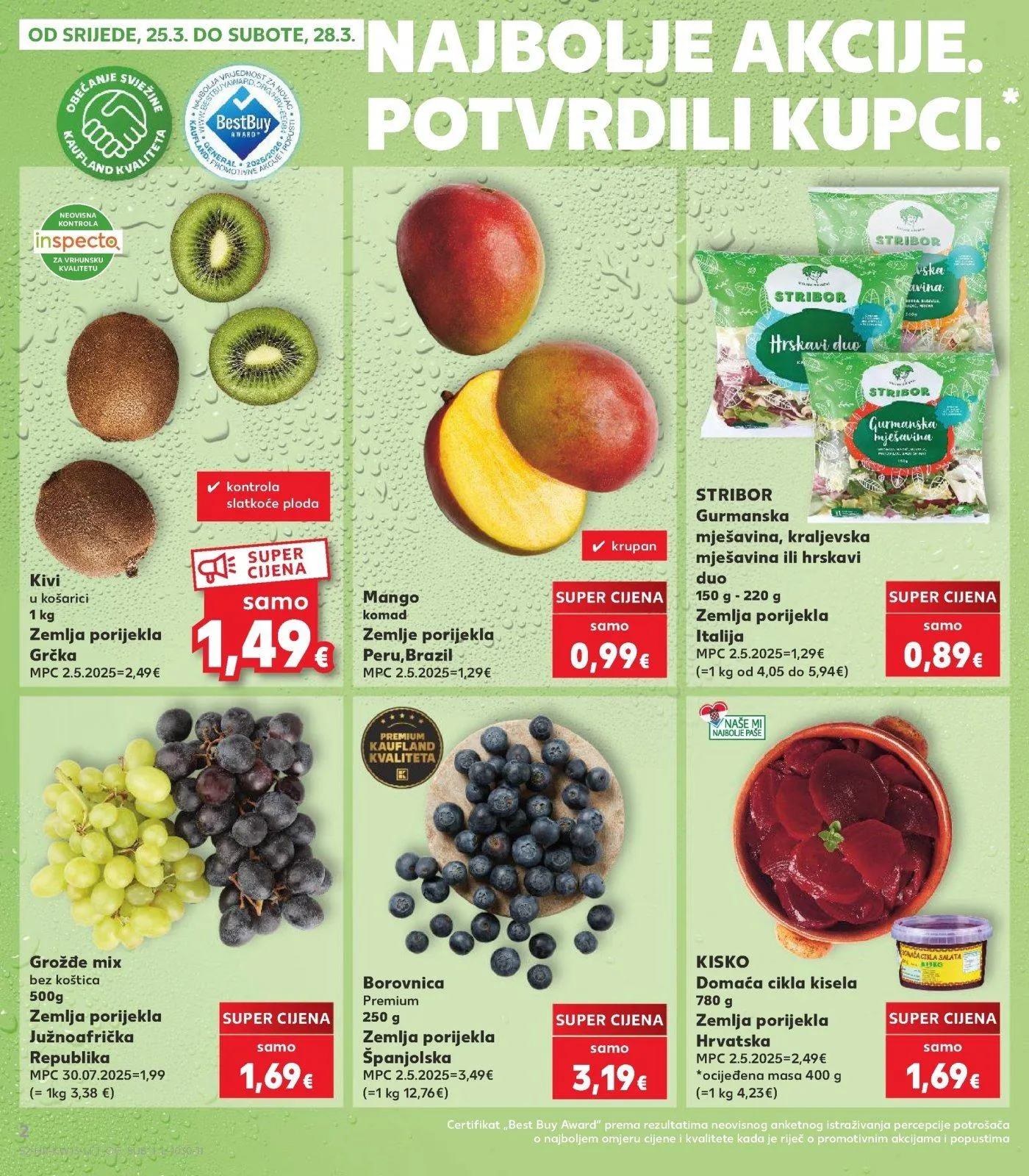 Katalog Kaufland katalog do 31.03.2026 od 25. ožujka do 31. ožujka 2026. - Pregled Stranica 2