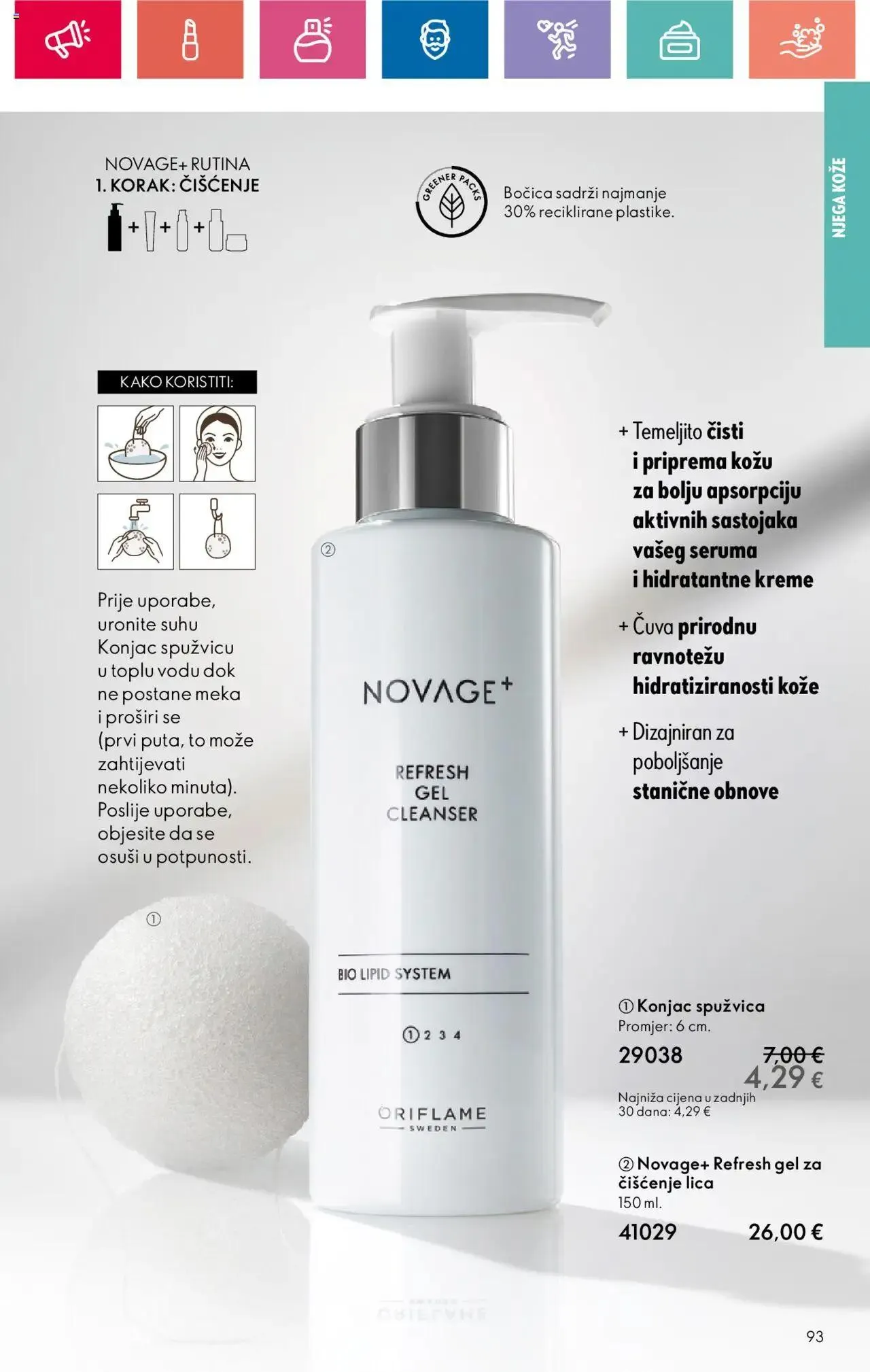 Katalog Katalog 11/2024 Oriflame od 1. kolovoza do 21. kolovoza 2024. - Pregled Stranica 93