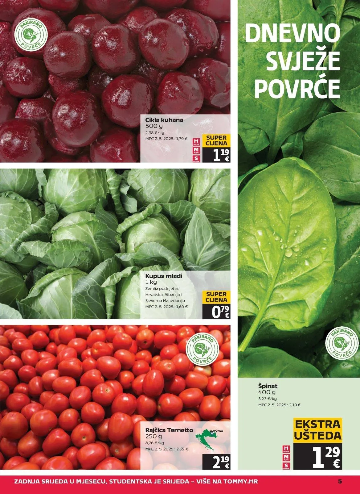 Katalog Tommy katalog do 29.04.2026 od 23. travnja do 29. travnja 2026. - Pregled Stranica 5