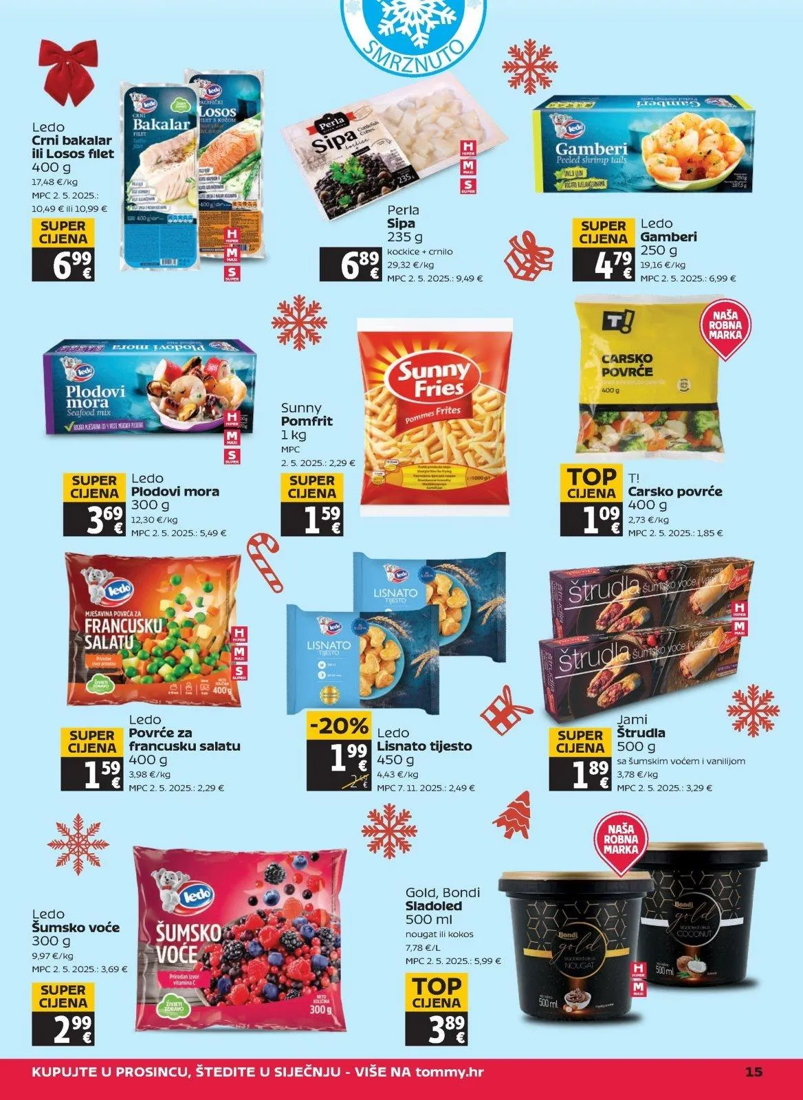 Katalog Tommy katalog do 28.12.2025 od 18. prosinca do 28. prosinca 2025. - Pregled Stranica 15