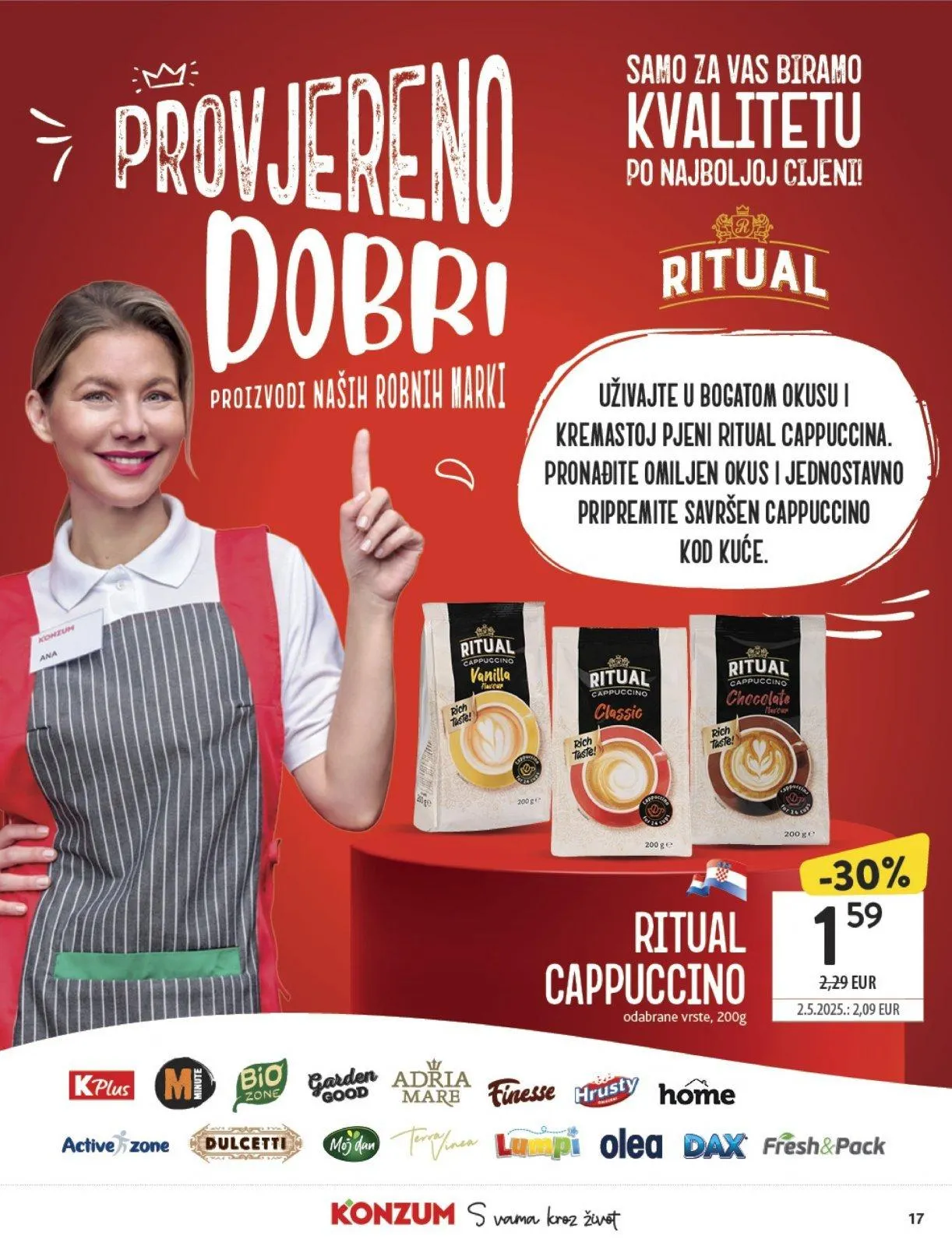 Katalog Konzum katalog do 18.11.2025 od 13. studenoga do 18. studenoga 2025. - Pregled Stranica 17