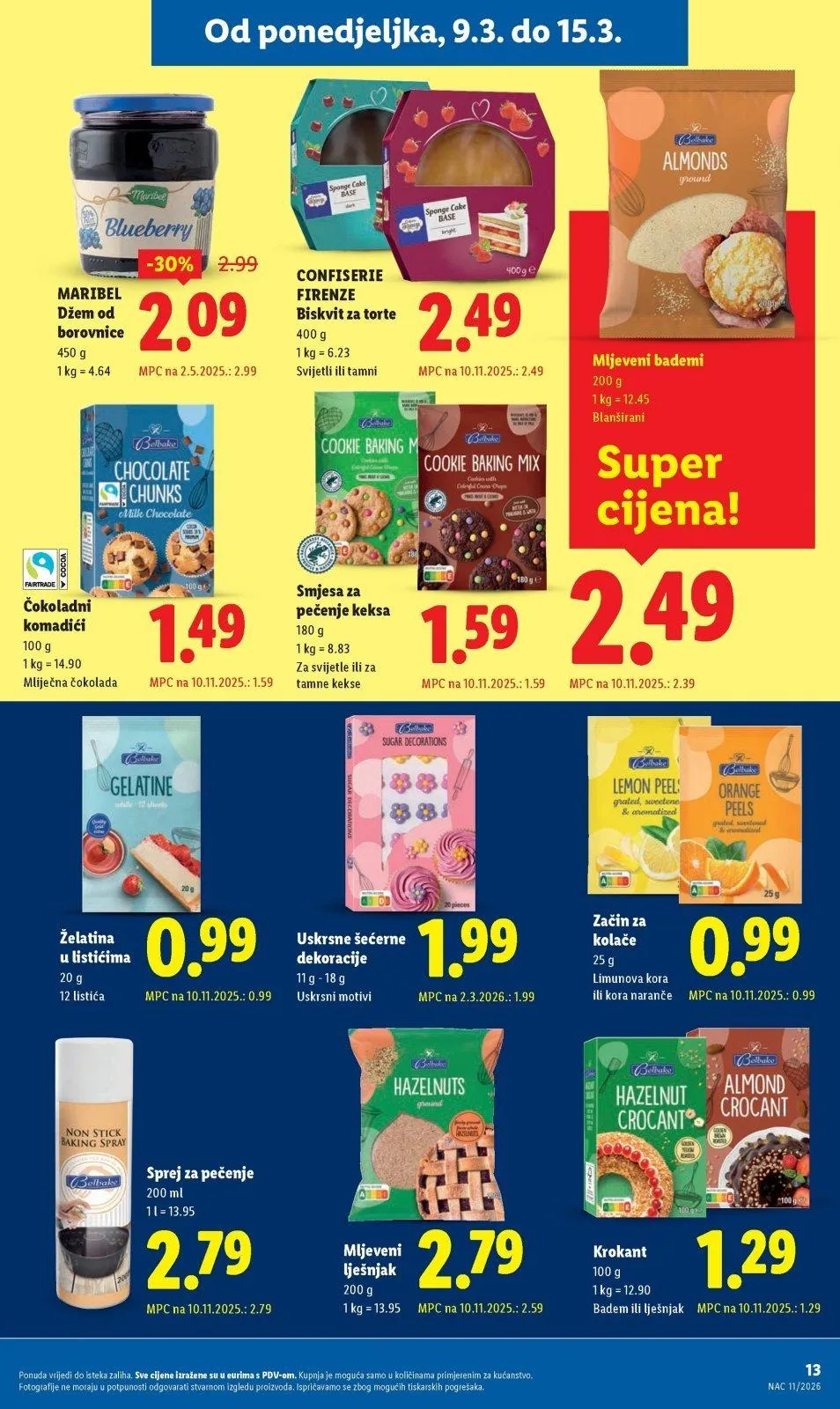 Katalog Lidl katalog do 15.03.2026 od 5. ožujka do 15. ožujka 2026. - Pregled Stranica 13