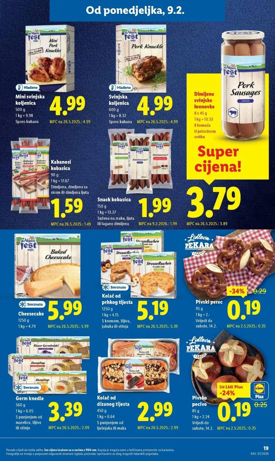 Katalog Lidl katalog do 14.02.2026 od 5. veljače do 14. veljače 2026. - Pregled Stranica 19