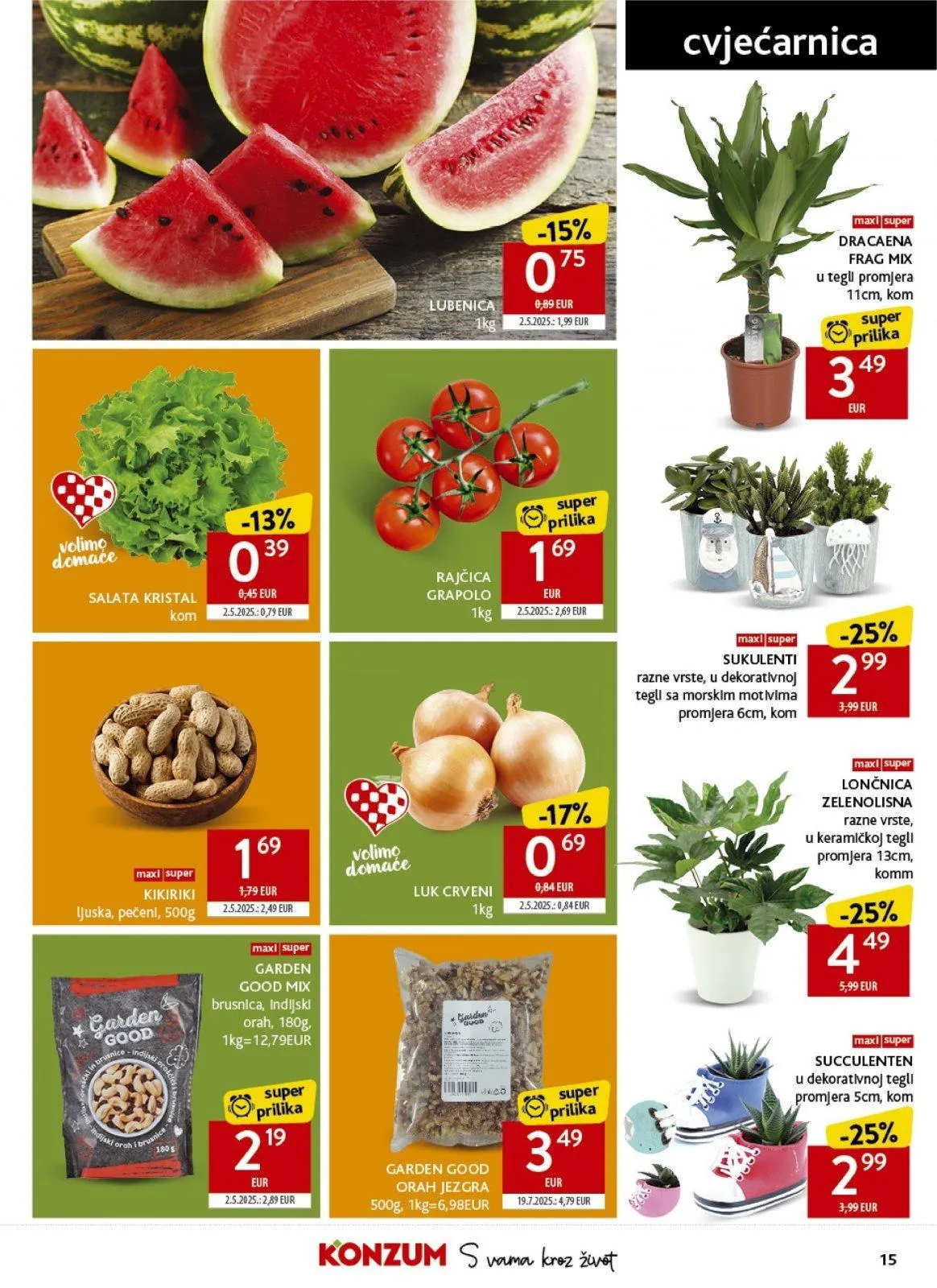 Katalog Konzum katalog do 23.06.2026 od 17. lipnja do 23. lipnja 2026. - Pregled Stranica 15