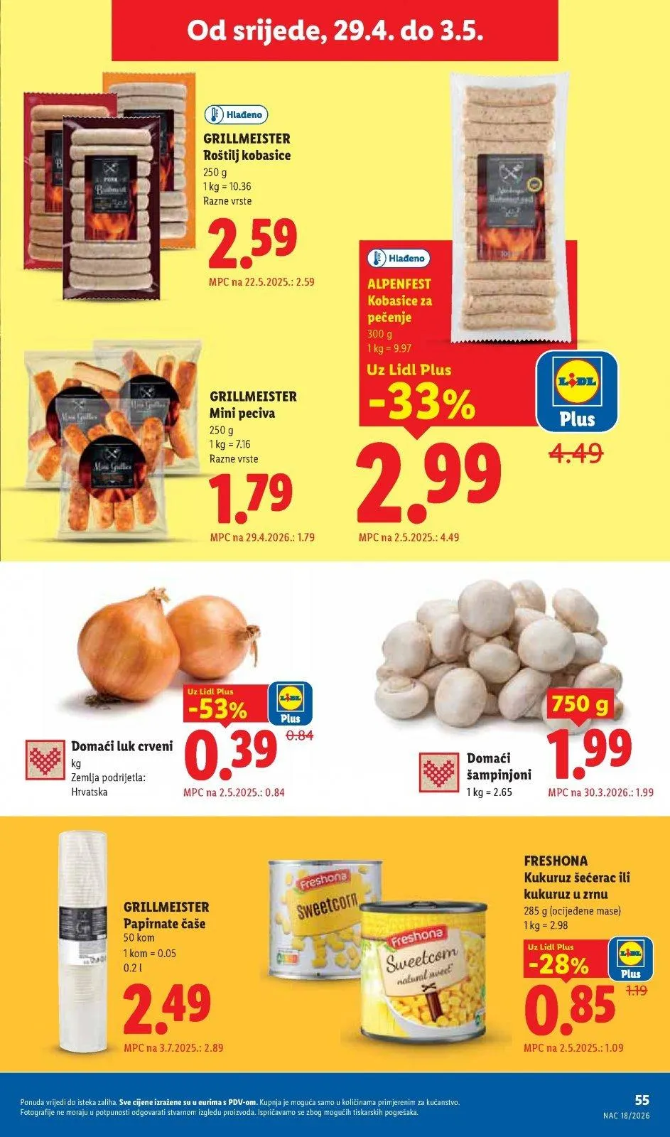 Katalog Lidl katalog do 03.05.2026 od 23. travnja do 3. svibnja 2026. - Pregled Stranica 55