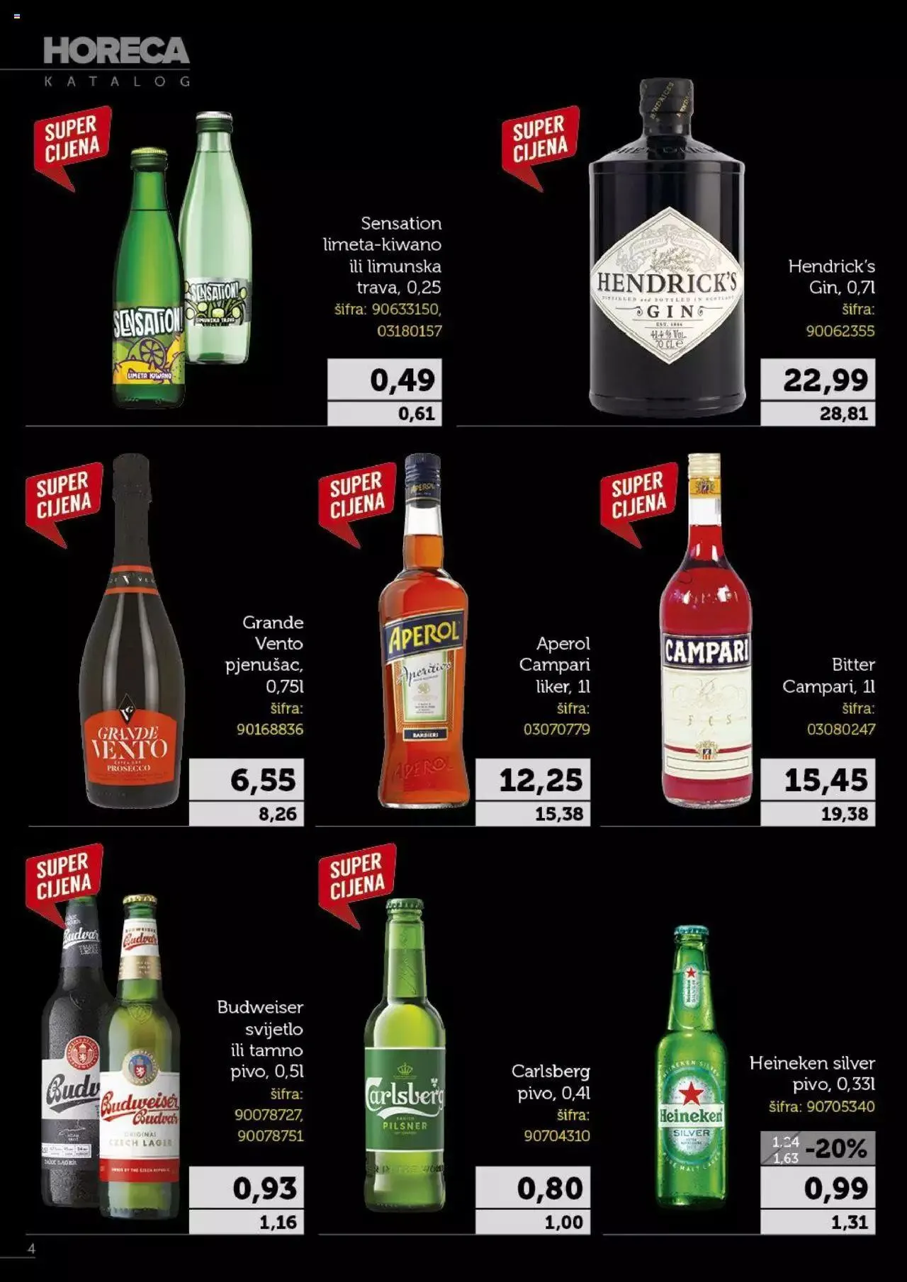 Katalog HoReCa posebna ponuda Velpro od 4. ožujka do 30. ožujka 2024. - Pregled Stranica 4