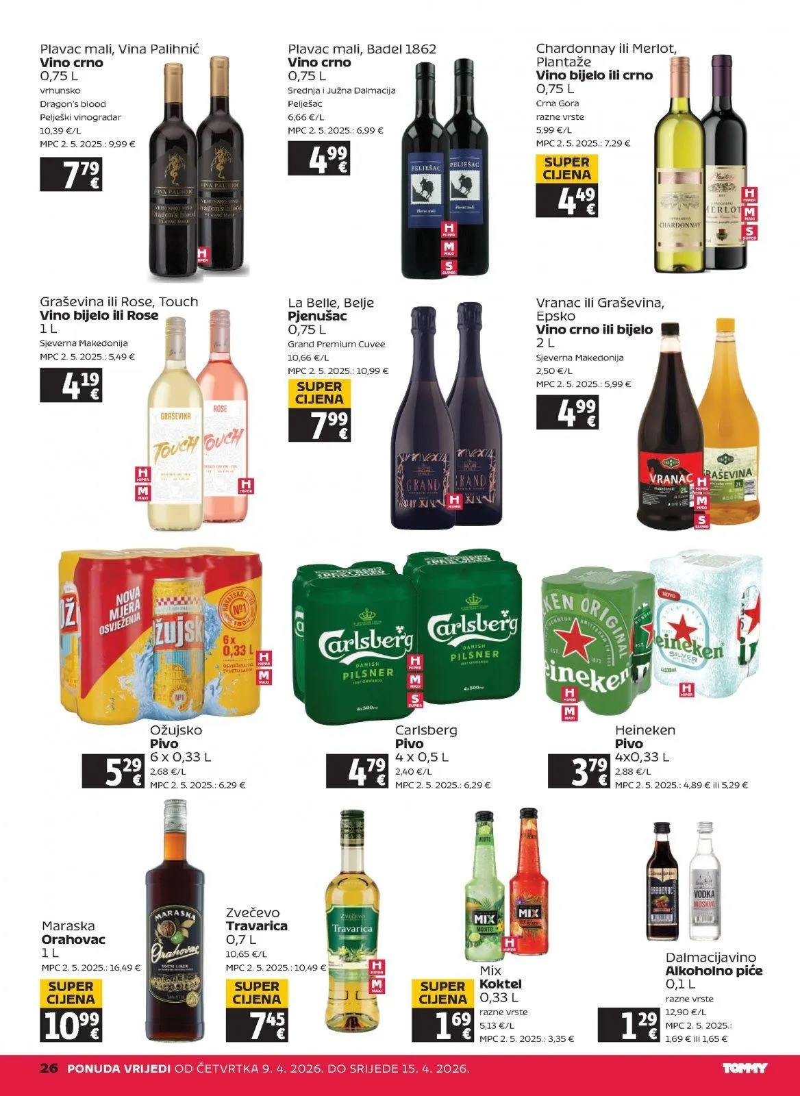 Katalog Tommy katalog do 15.04.2026 od 9. travnja do 15. travnja 2026. - Pregled Stranica 26