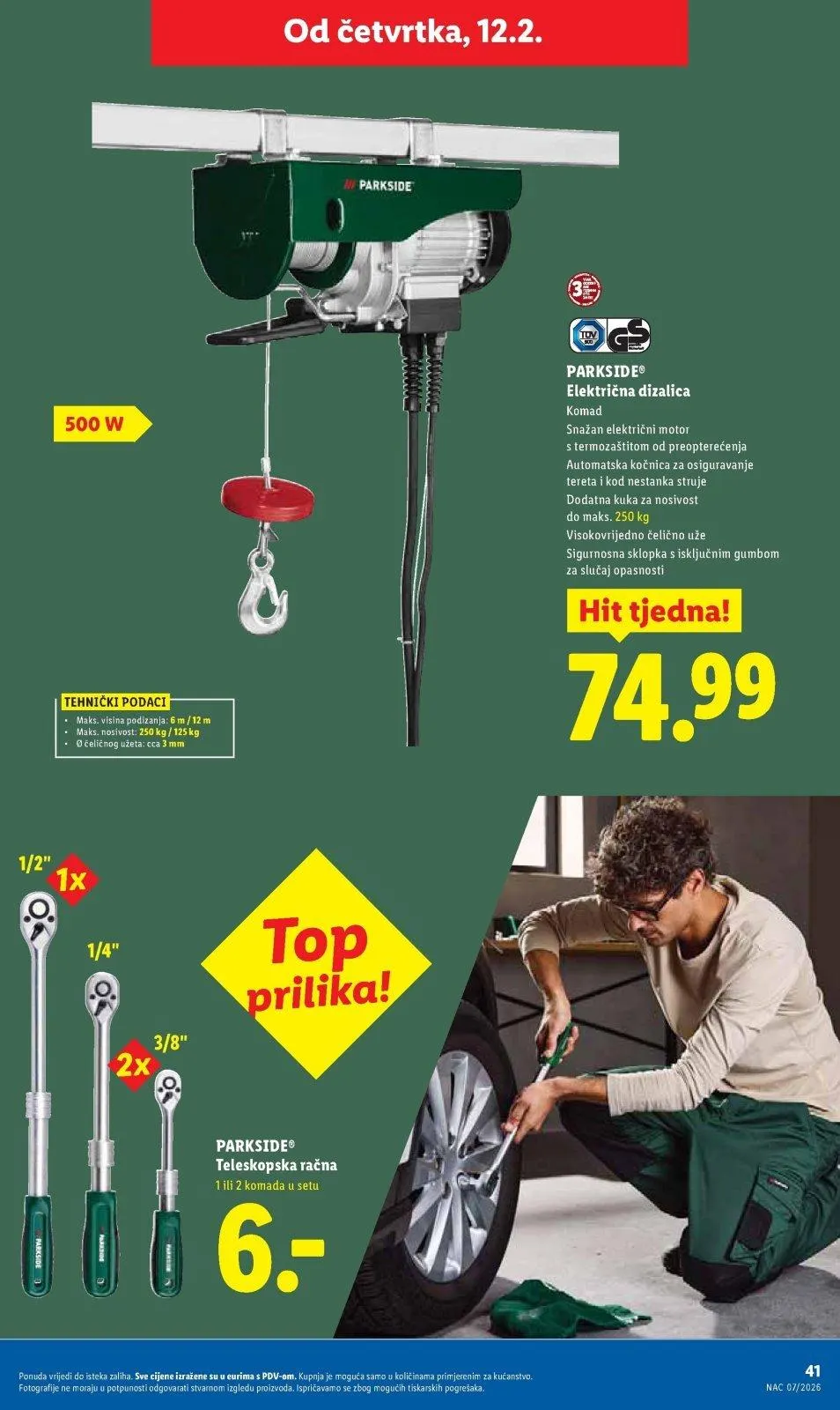 Katalog Lidl katalog do 14.02.2026 od 5. veljače do 14. veljače 2026. - Pregled Stranica 41