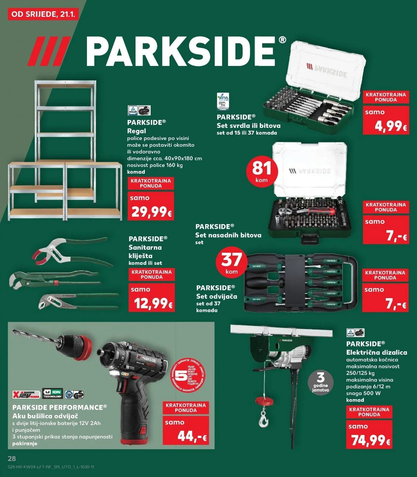 Katalog Kaufland katalog do 27.01.2026 od 21. siječnja do 27. siječnja 2026. - Pregled Stranica 28