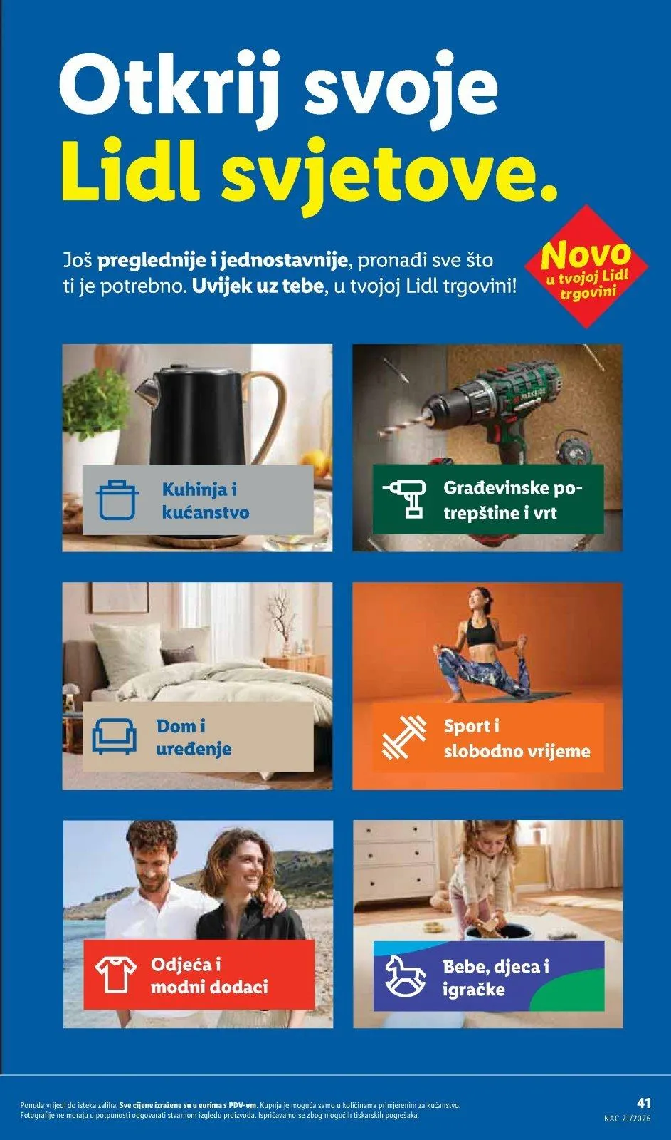 Katalog Lidl katalog do 24.05.2026 od 14. svibnja do 24. svibnja 2026. - Pregled Stranica 41