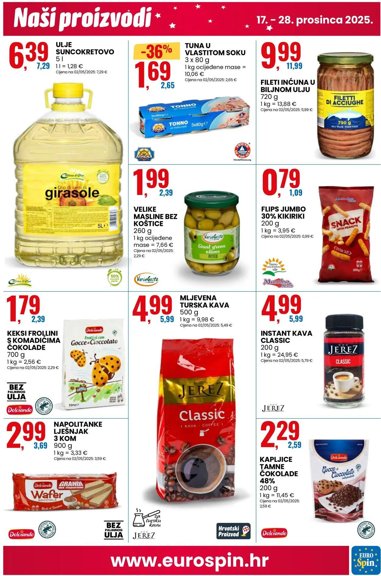 Katalog Eurospin od 17. prosinca do 28. prosinca 2025. - Pregled Stranica 5