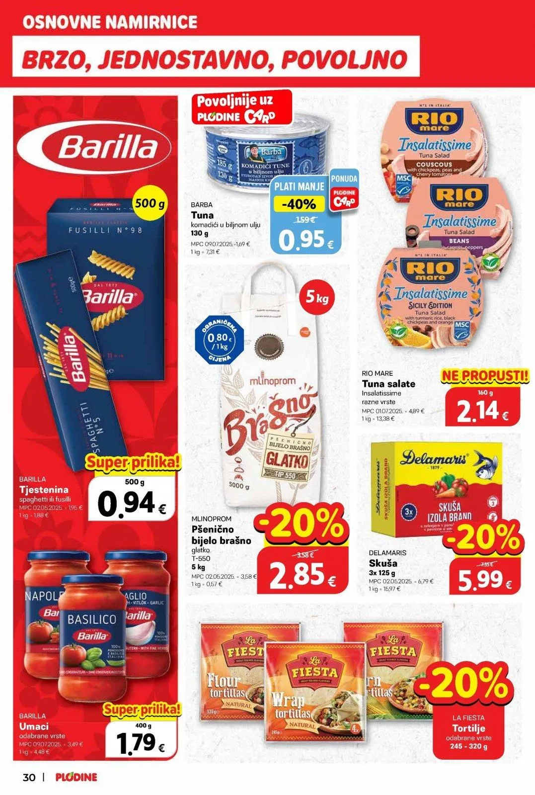 Katalog Plodine katalog do 17.03.2026 od 12. ožujka do 17. ožujka 2026. - Pregled Stranica 30