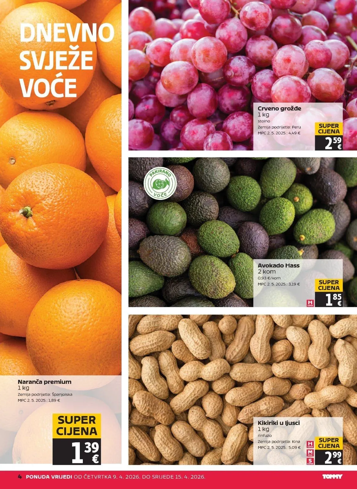 Katalog Tommy katalog do 15.04.2026 od 9. travnja do 15. travnja 2026. - Pregled Stranica 4