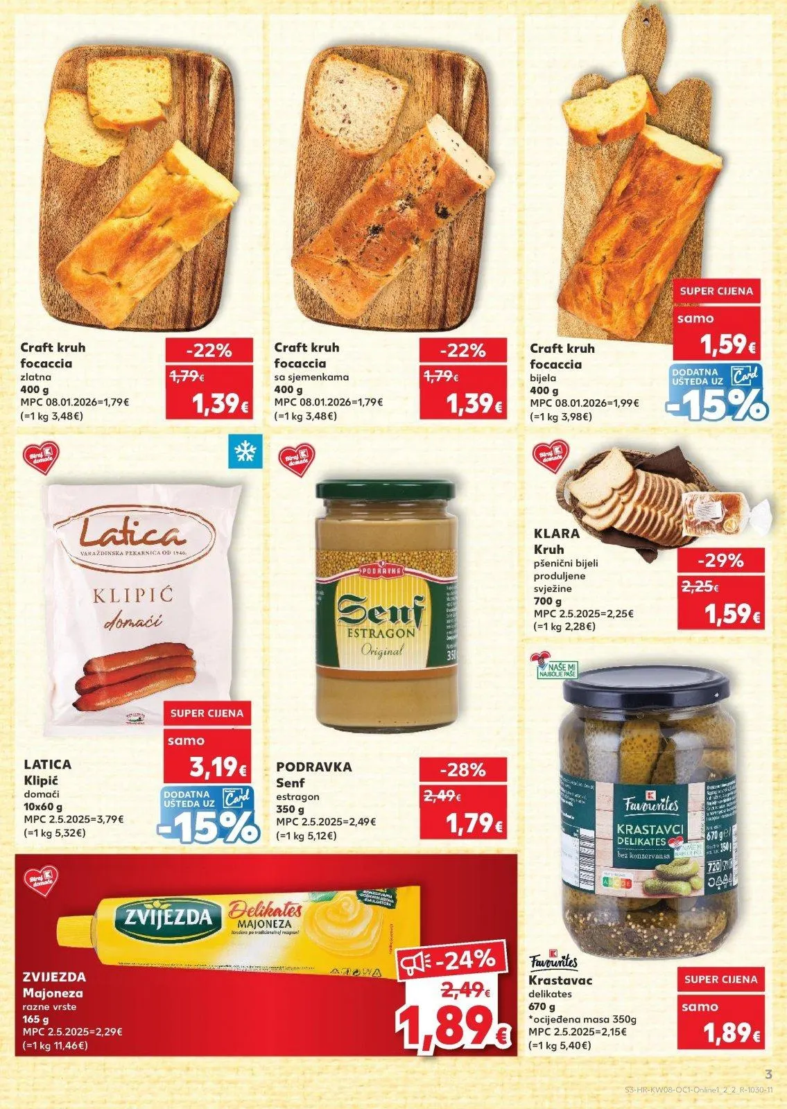Katalog Kaufland katalog do 24.02.2026 od 19. veljače do 24. veljače 2026. - Pregled Stranica 3