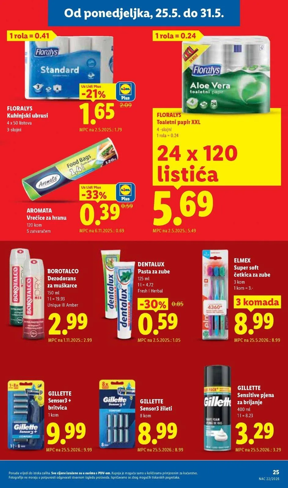 Katalog Lidl katalog do 31.05.2026 od 21. svibnja do 31. svibnja 2026. - Pregled Stranica 25
