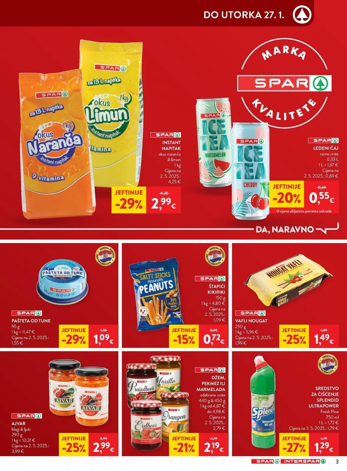 Katalog Interspar katalog do 27.01.2026 od 21. siječnja do 27. siječnja 2026. - Pregled Stranica 3
