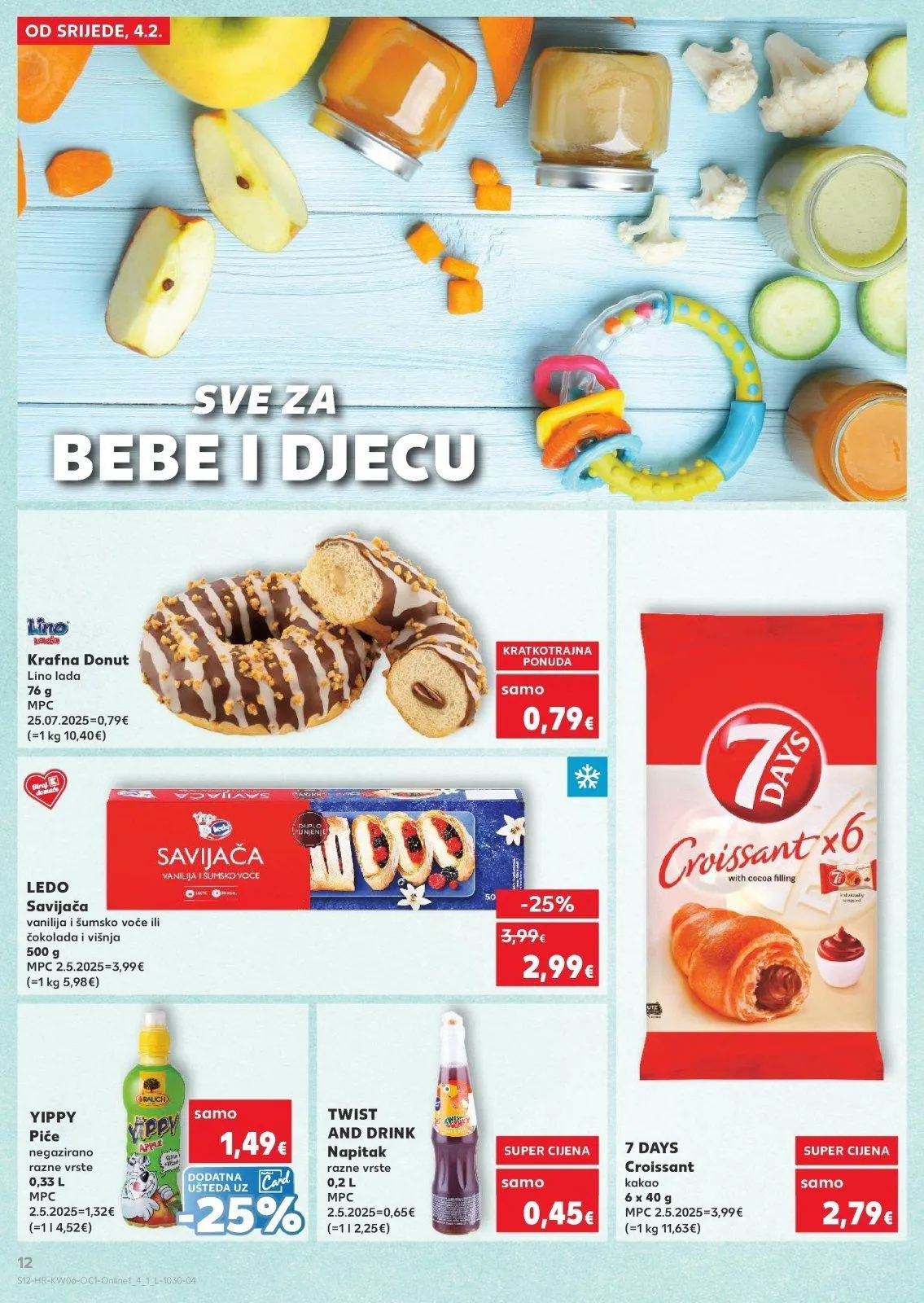 Katalog Kaufland katalog do 10.02.2026 od 4. veljače do 10. veljače 2026. - Pregled Stranica 12
