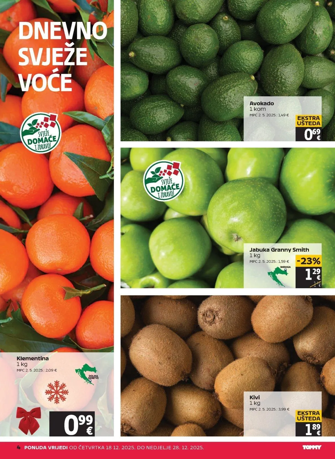 Katalog Tommy katalog do 28.12.2025 od 18. prosinca do 28. prosinca 2025. - Pregled Stranica 4