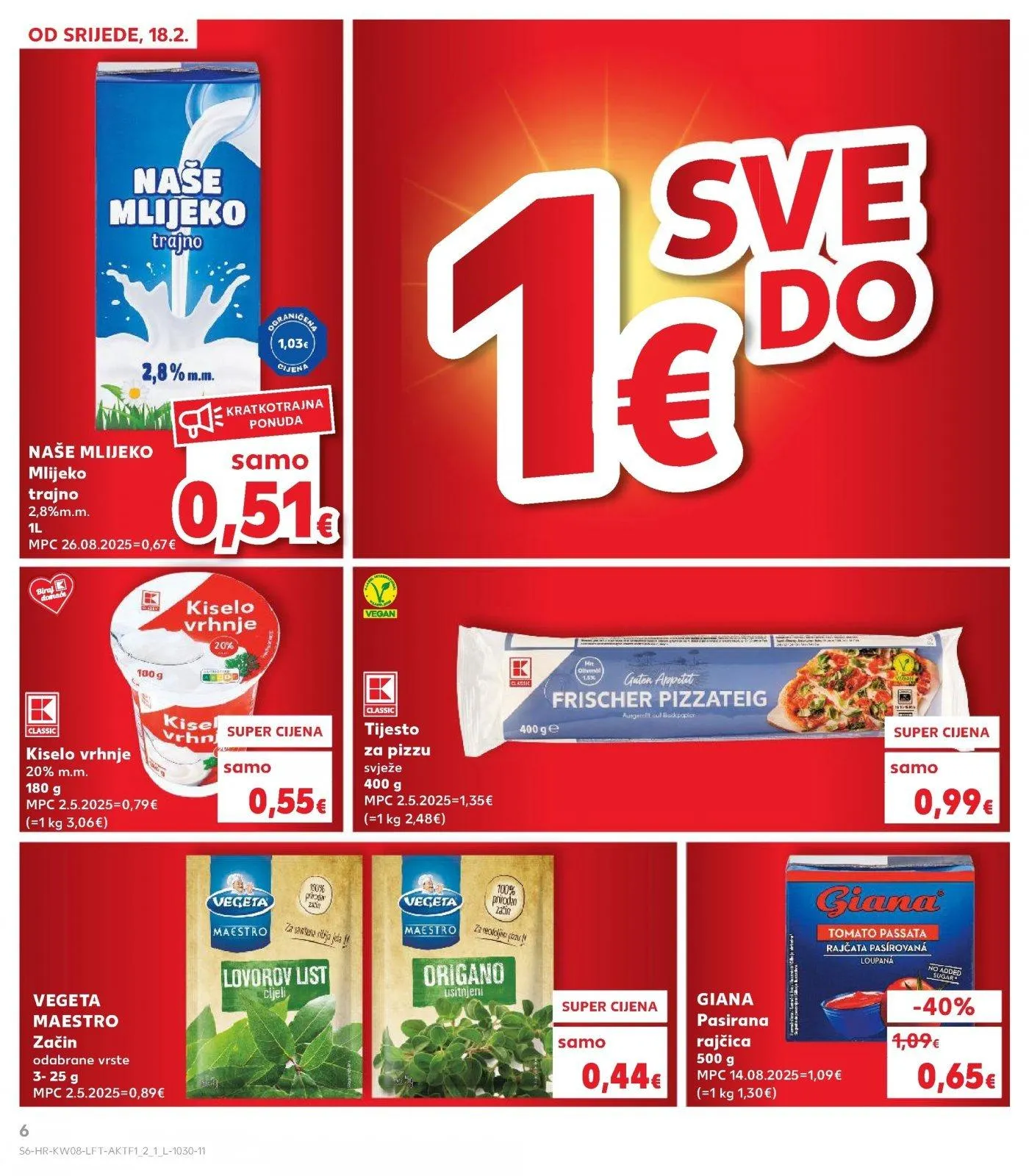 Katalog Kaufland katalog do 24.02.2026 od 19. veljače do 24. veljače 2026. - Pregled Stranica 6