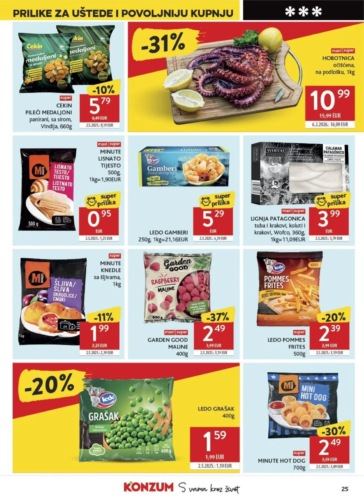 Katalog Konzum katalog do 19.05.2026 od 14. svibnja do 19. svibnja 2026. - Pregled Stranica 25