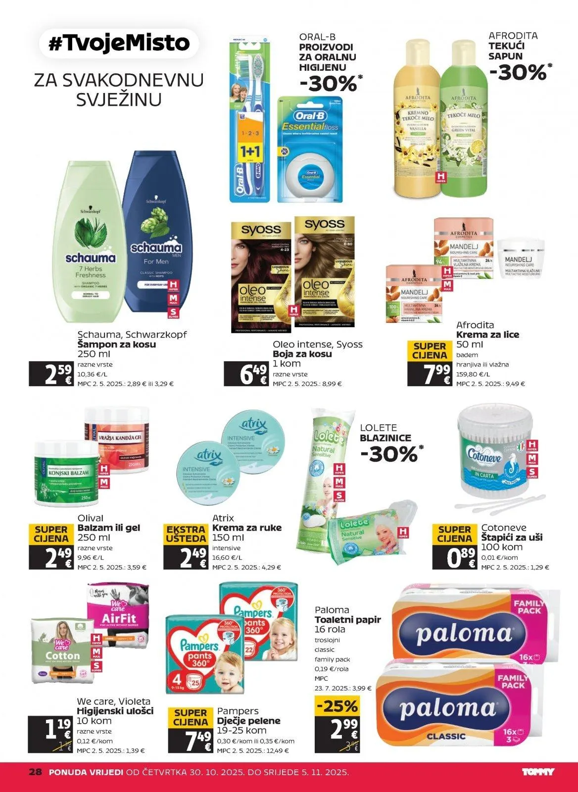 Katalog Tommy katalog do 05.11.2025 od 31. listopada do 5. studenoga 2025. - Pregled Stranica 28