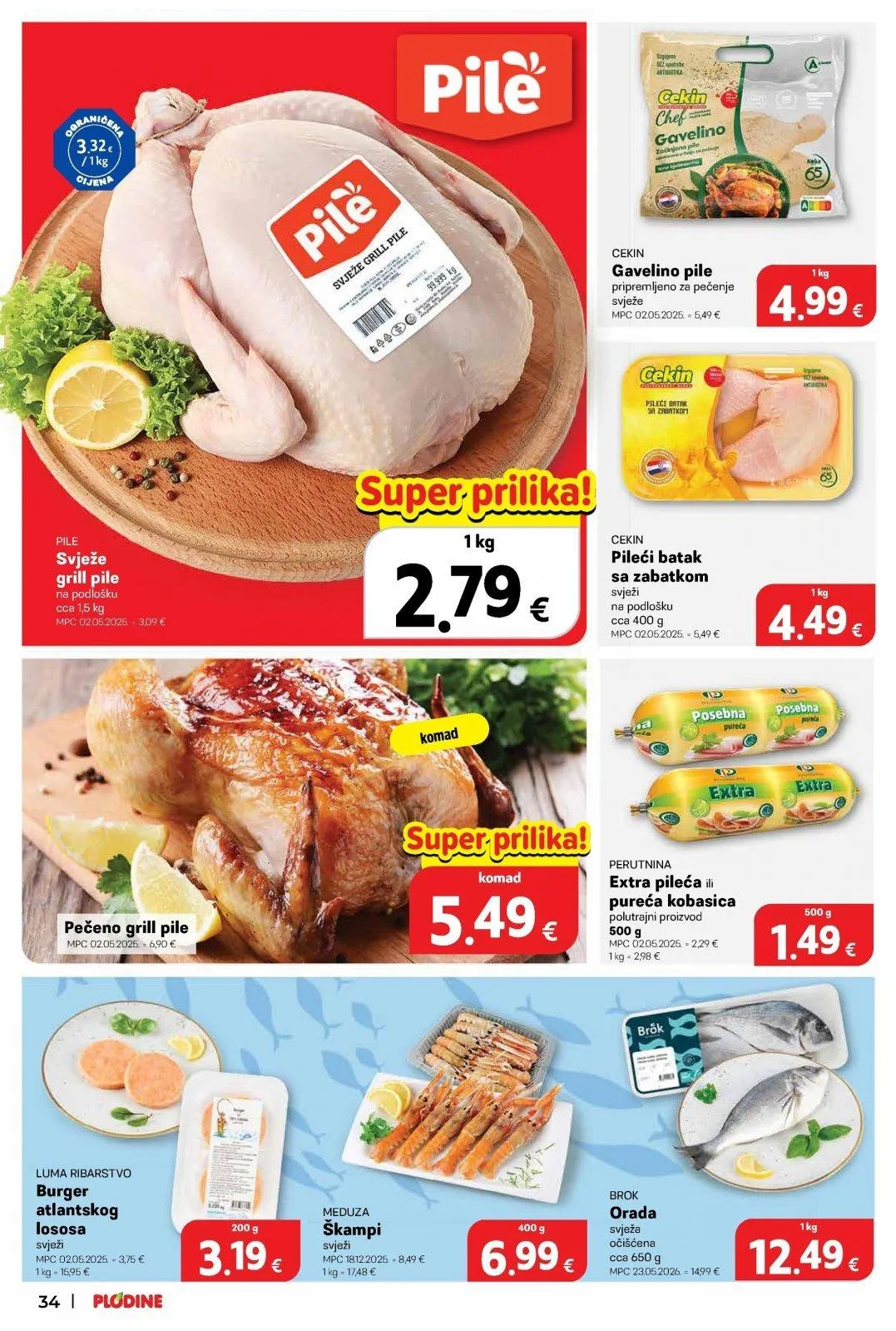 Katalog Plodine katalog do 23.06.2026 od 17. lipnja do 23. lipnja 2026. - Pregled Stranica 34