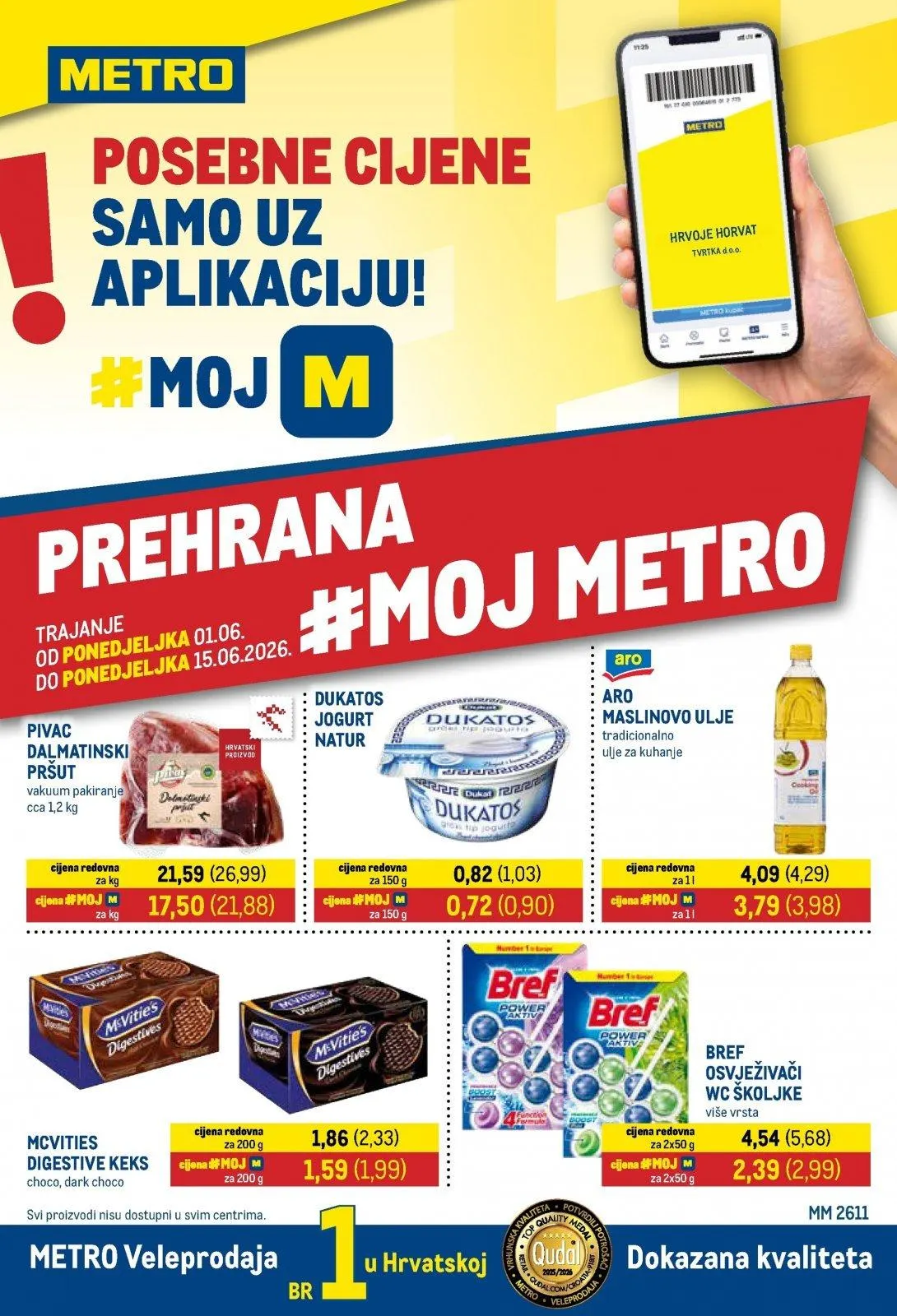 Katalog Metro katalog do 15.06.2026 od 9. lipnja do 15. lipnja 2026. - Pregled Stranica 1