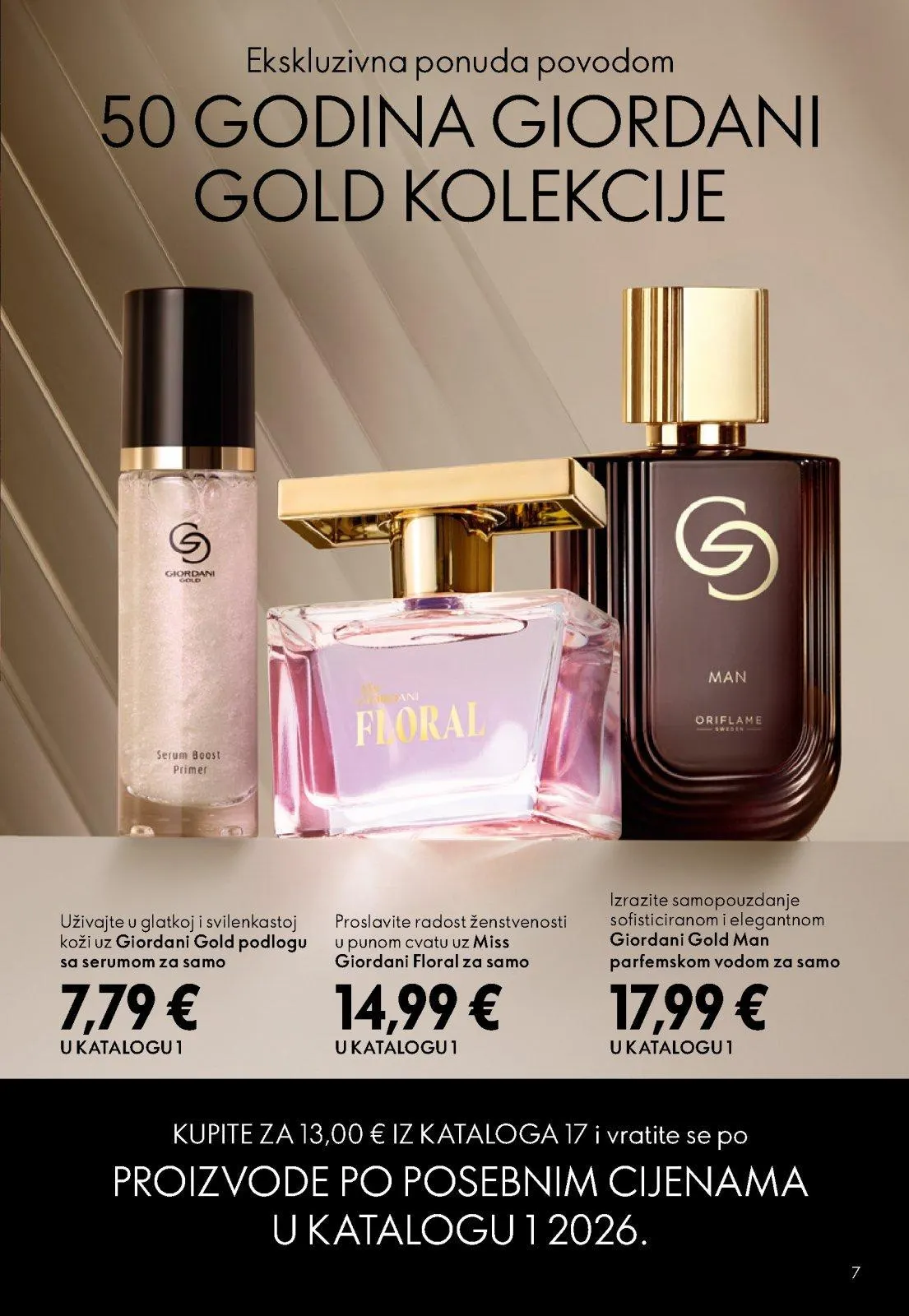 Katalog Oriflame katalog do 30.12.2025 od 11. prosinca do 30. prosinca 2025. - Pregled Stranica 7
