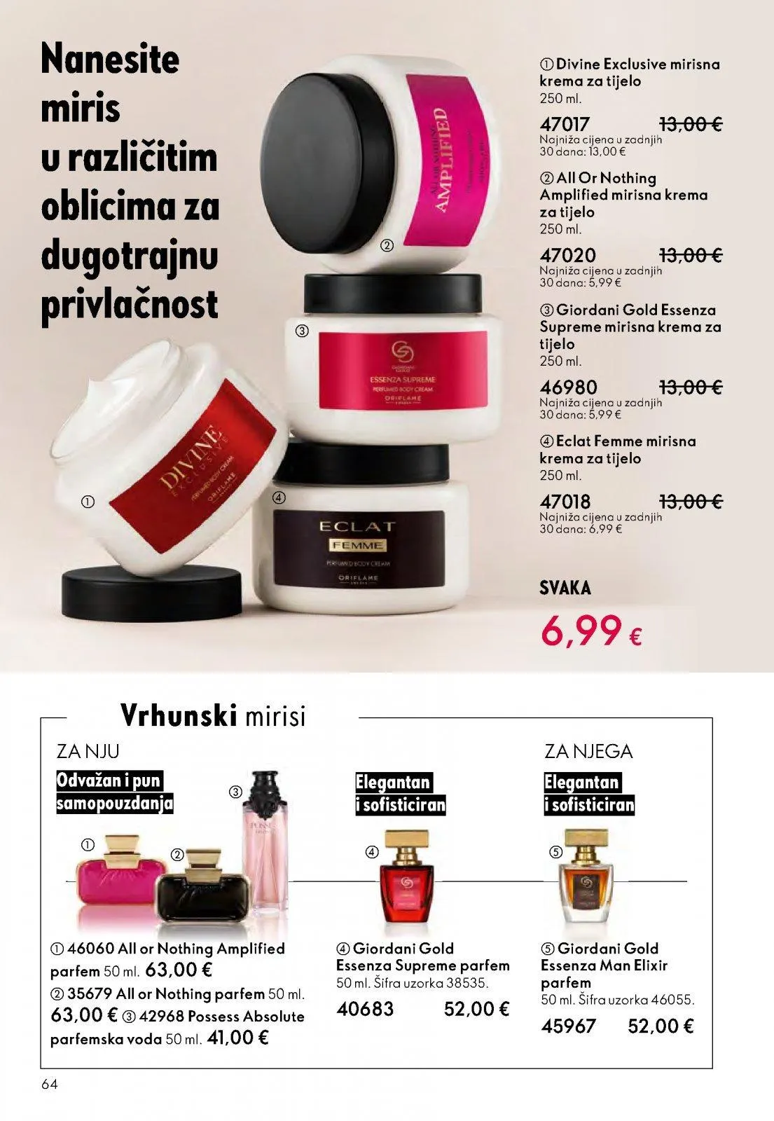 Katalog Oriflame katalog do 16.11.2025 od 31. listopada do 16. studenoga 2025. - Pregled Stranica 64