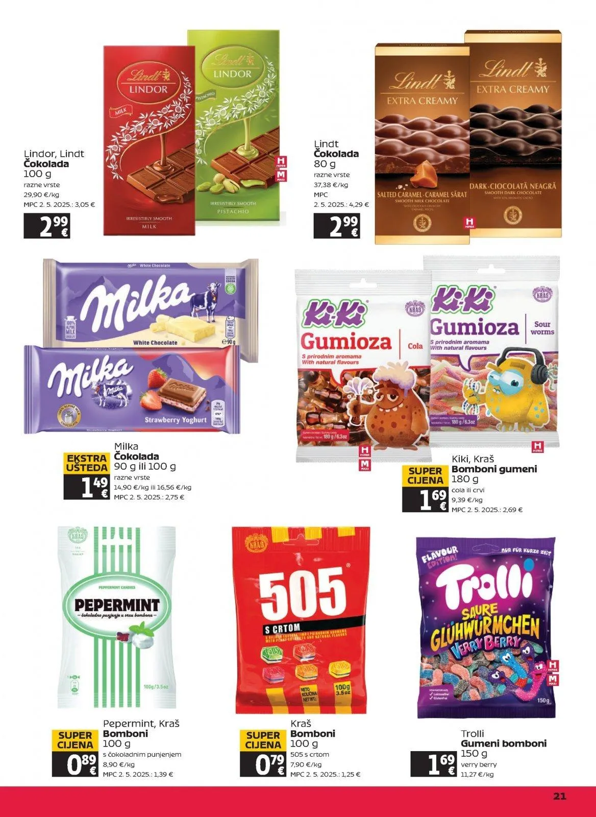 Katalog Tommy katalog do 10.12.2025 od 4. prosinca do 10. prosinca 2025. - Pregled Stranica 21