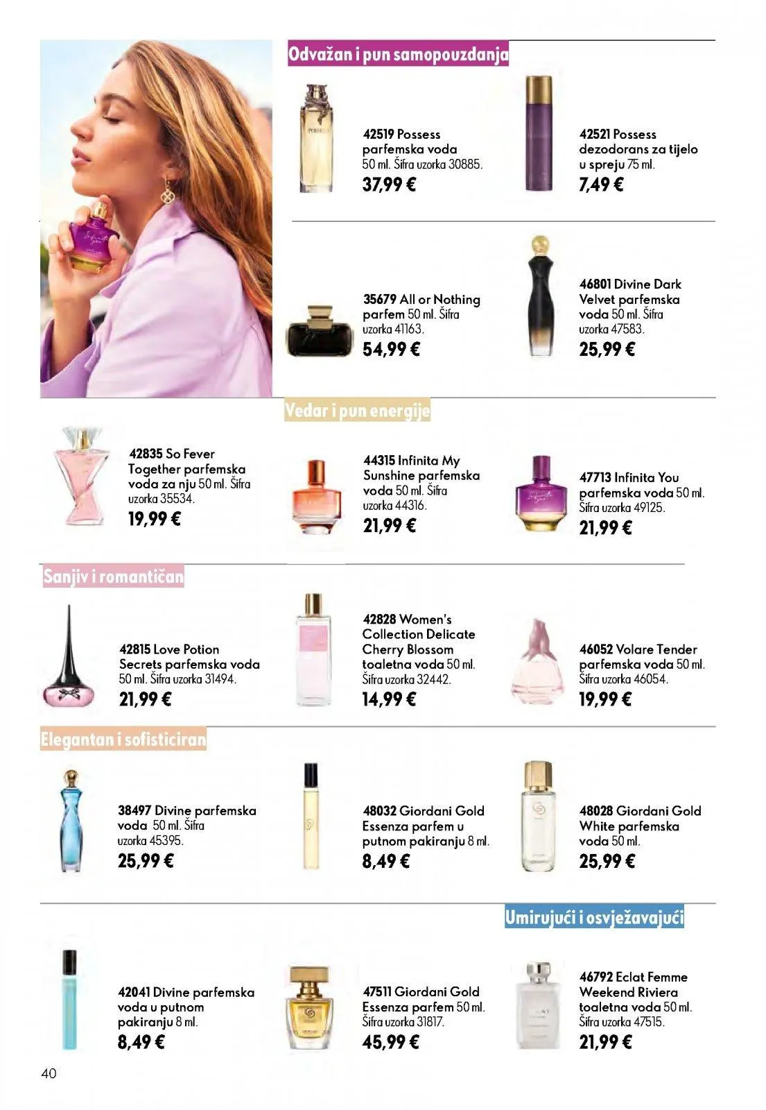 Katalog Oriflame katalog do 14.07.2026 od 26. lipnja do 14. srpnja 2026. - Pregled Stranica 40
