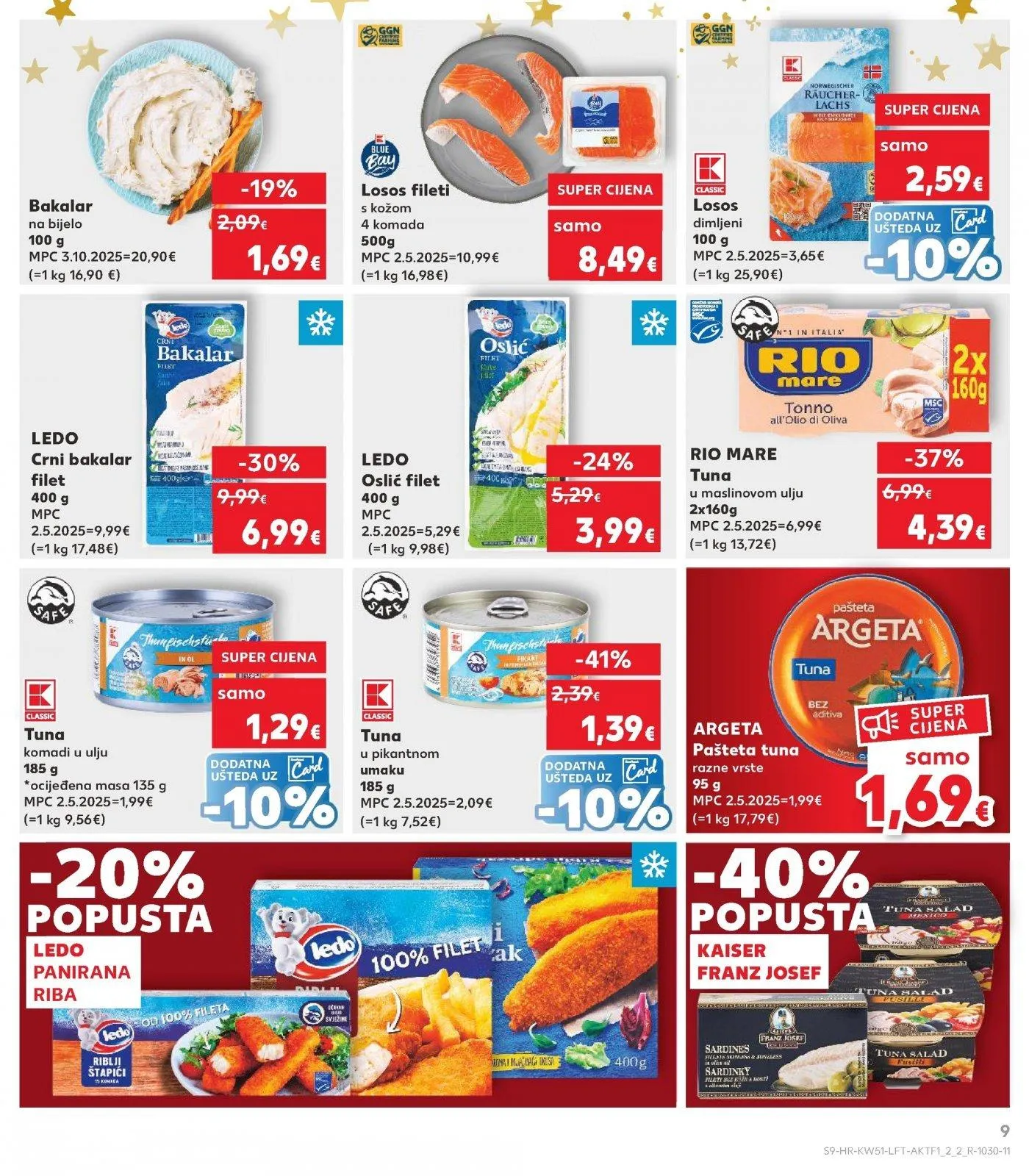 Katalog Kaufland katalog do 26.12.2025 od 17. prosinca do 26. prosinca 2025. - Pregled Stranica 9