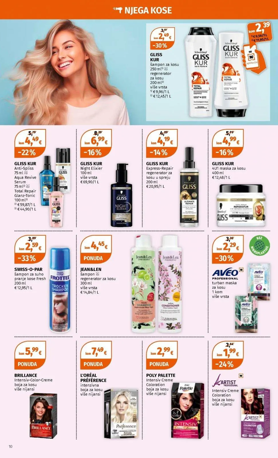 Katalog Müller katalog do 03.08.2024 od 27. srpnja do 3. kolovoza 2024. - Pregled Stranica 10