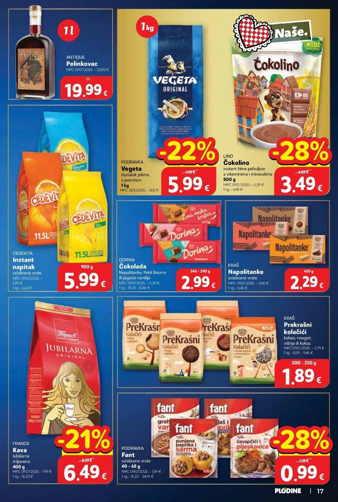 Katalog Plodine katalog do 31.03.2026 od 26. ožujka do 31. ožujka 2026. - Pregled Stranica 17