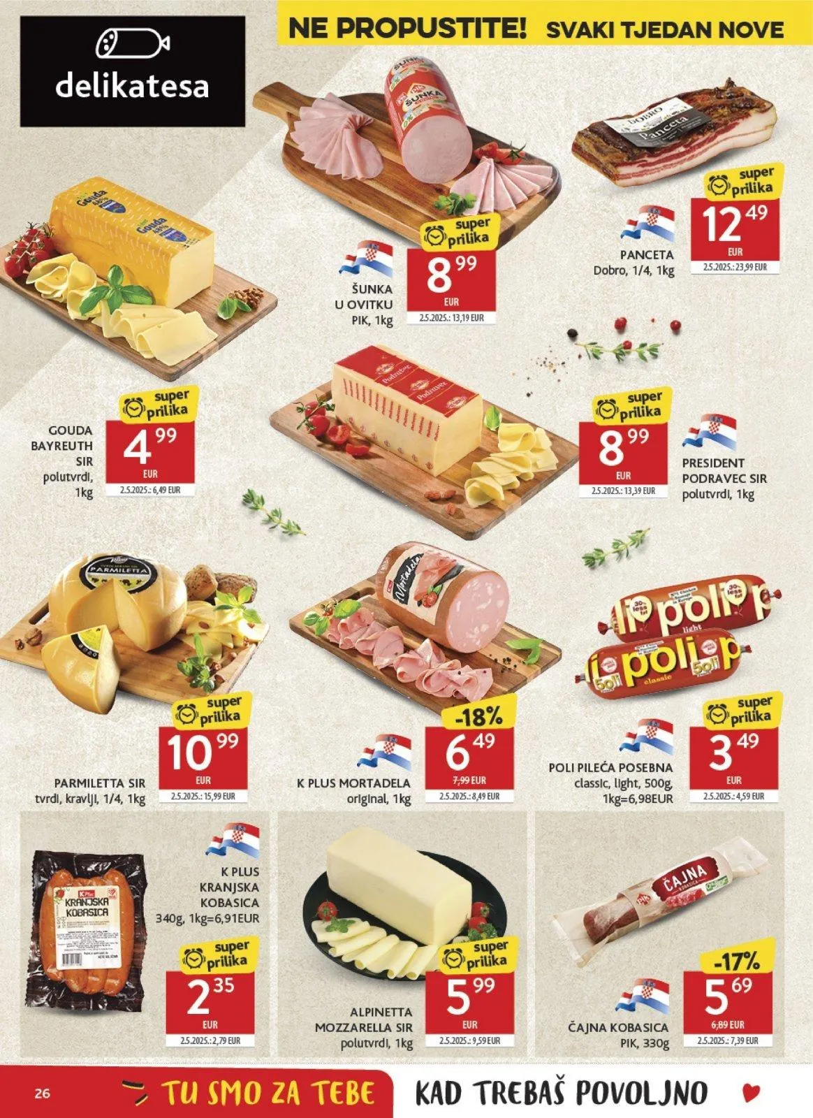 Katalog Konzum katalog do 26.05.2026 od 20. svibnja do 26. svibnja 2026. - Pregled Stranica 26