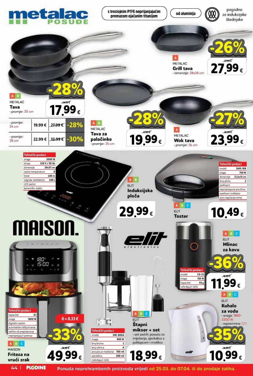 Katalog Plodine katalog do 31.03.2026 od 26. ožujka do 31. ožujka 2026. - Pregled Stranica 44