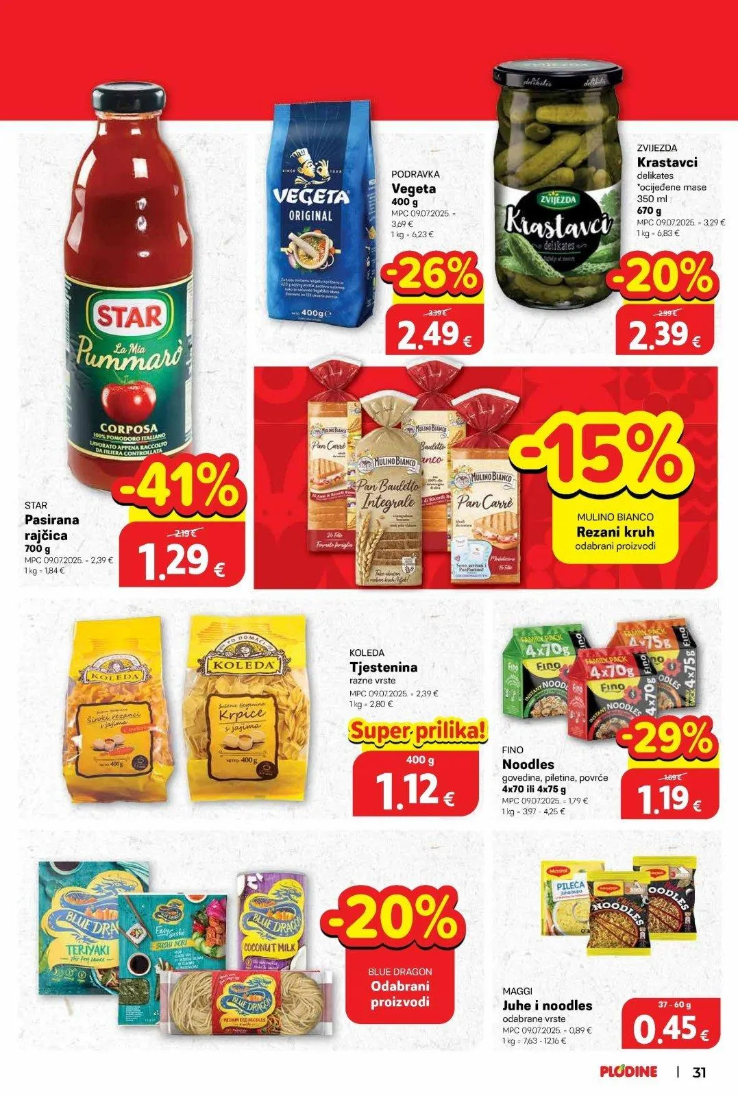 Katalog Plodine katalog do 17.03.2026 od 12. ožujka do 17. ožujka 2026. - Pregled Stranica 31