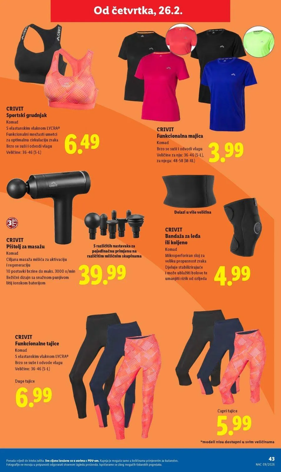 Katalog Lidl katalog do 01.03.2026 od 19. veljače do 1. ožujka 2026. - Pregled Stranica 43