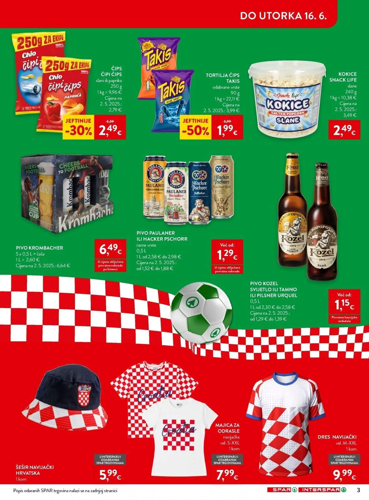 Katalog Interspar katalog do 16.06.2026 od 10. lipnja do 16. lipnja 2026. - Pregled Stranica 3